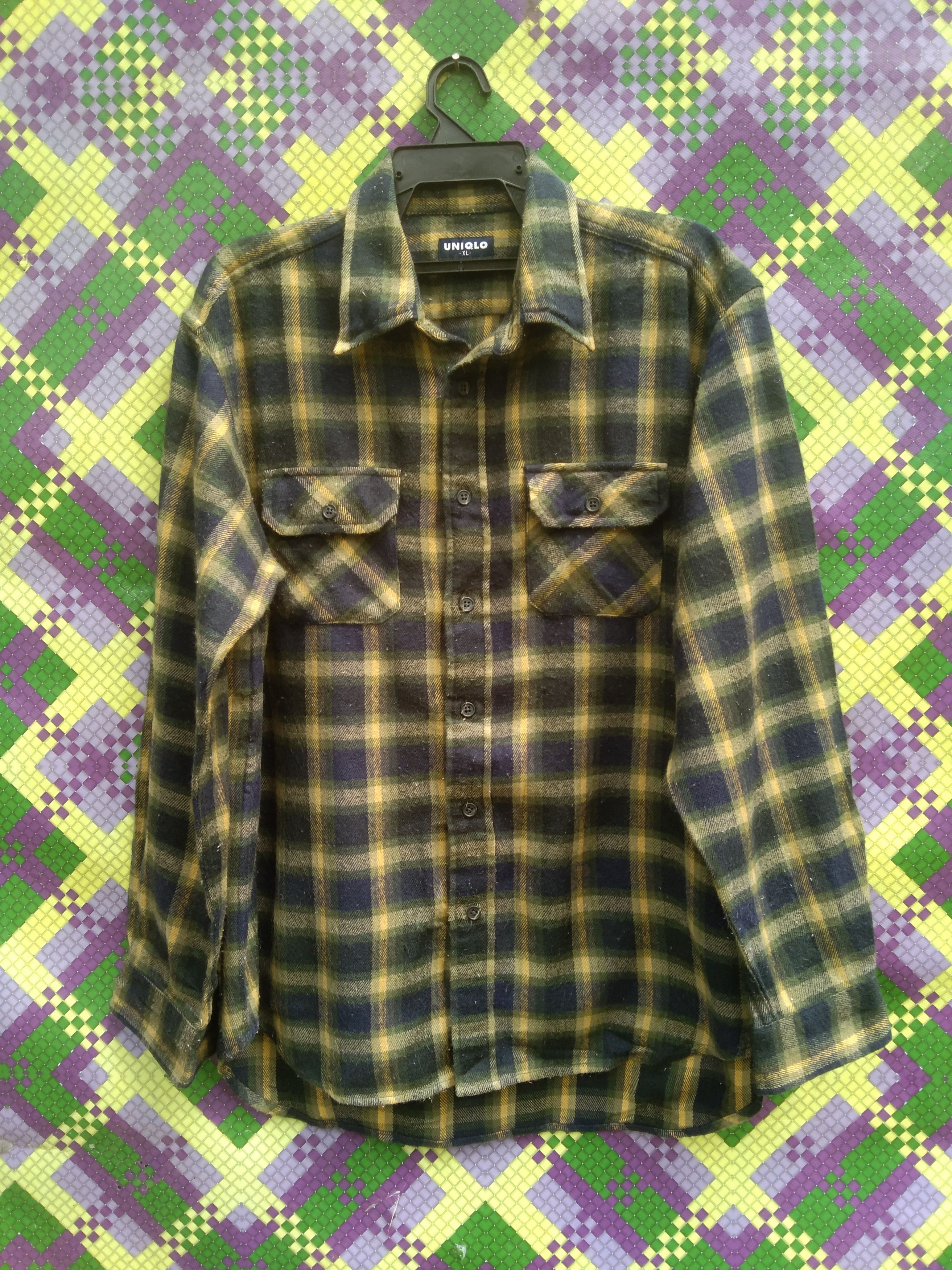 Flannel UNIQLO CHEKERED FLANNEL Size US L / EU 52-54 / 3 - 2 Thumbnail