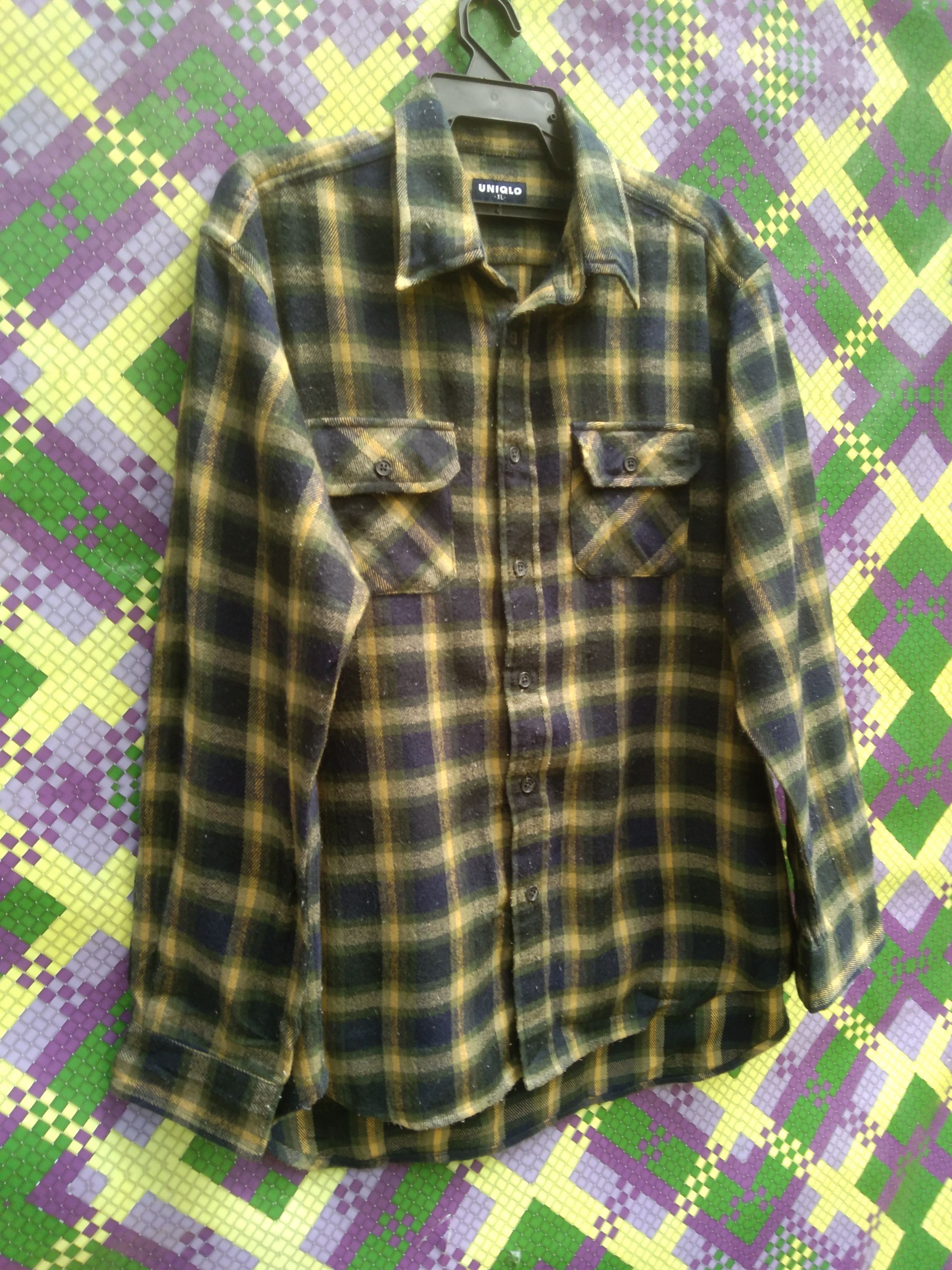 Flannel UNIQLO CHEKERED FLANNEL Size US L / EU 52-54 / 3 - 1 Thumbnail