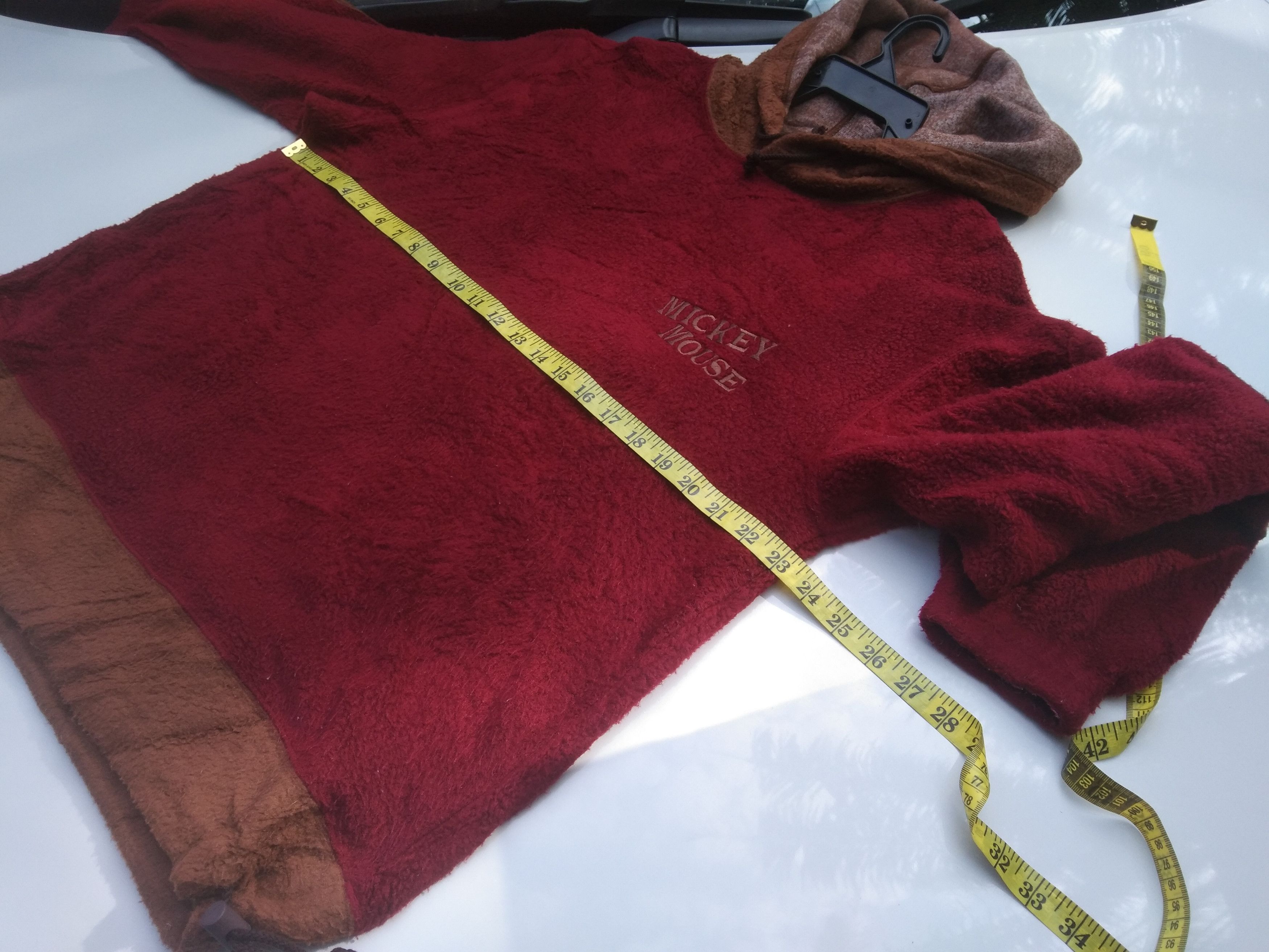 Mickey Mouse × Vintage MICKEY MOUSE FLEECE HOODIE Size US L / EU 52-54 / 3 - 10 Thumbnail