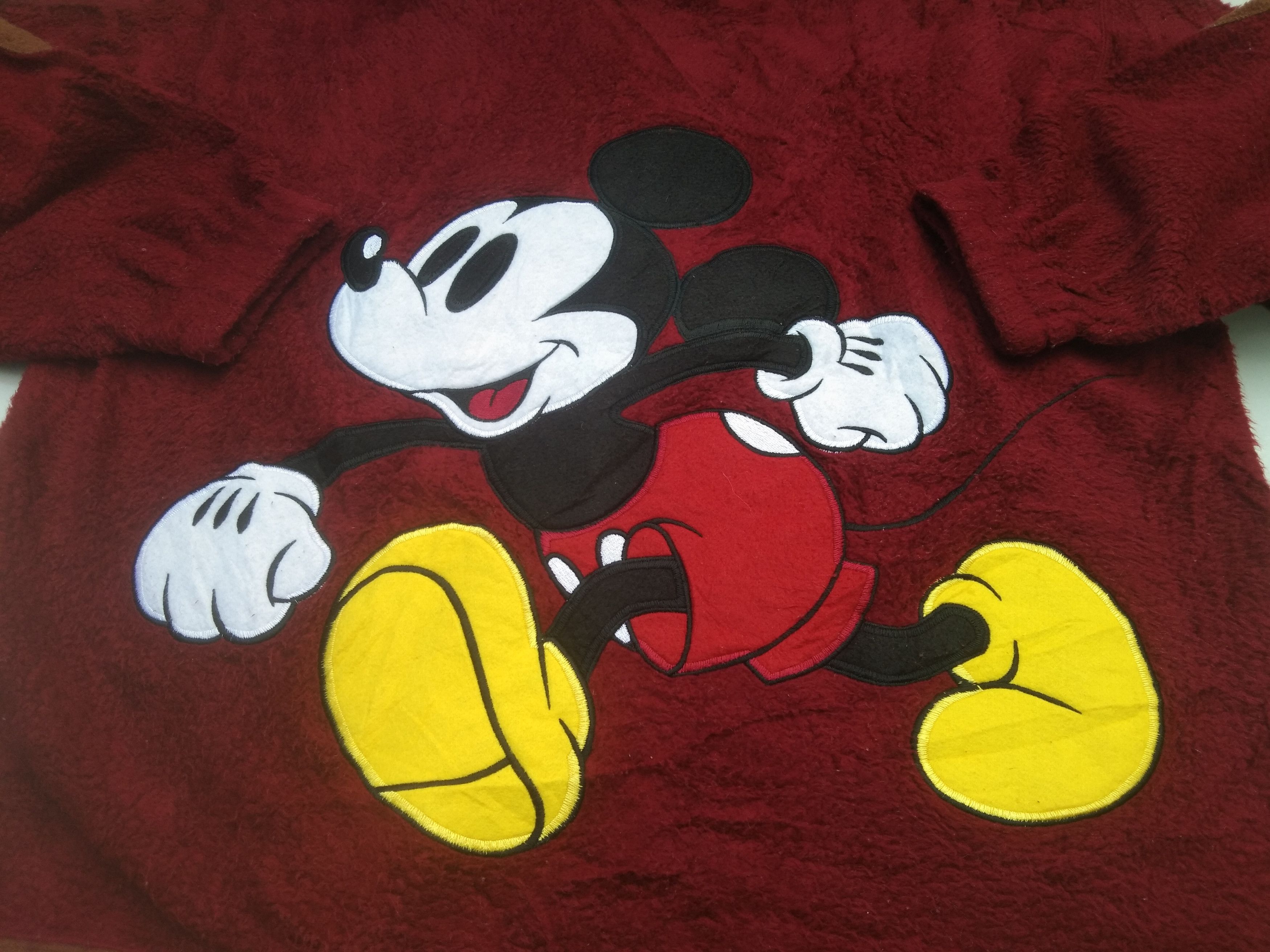 Mickey Mouse × Vintage MICKEY MOUSE FLEECE HOODIE Size US L / EU 52-54 / 3 - 5 Thumbnail