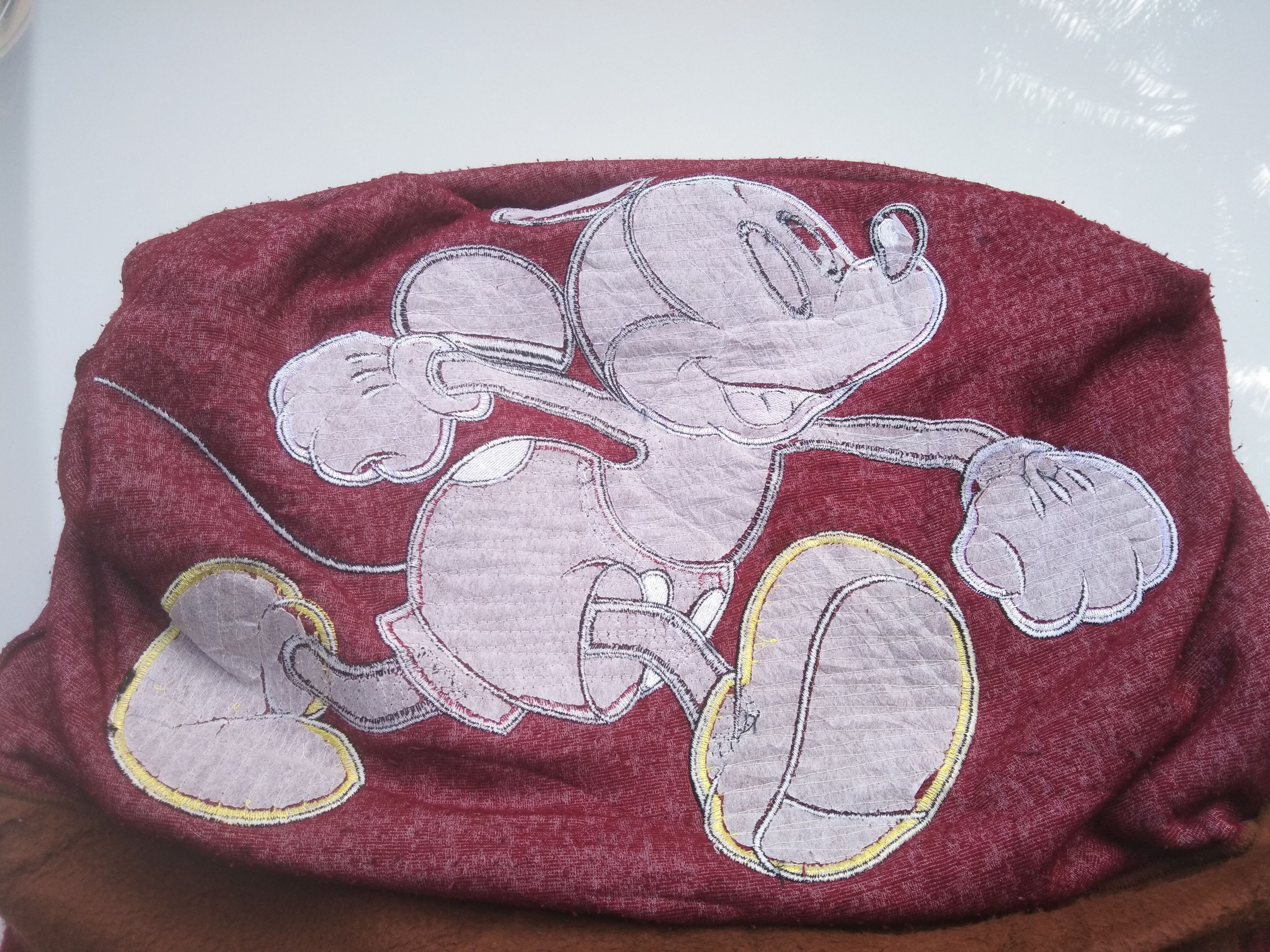 Mickey Mouse × Vintage MICKEY MOUSE FLEECE HOODIE Size US L / EU 52-54 / 3 - 7 Thumbnail