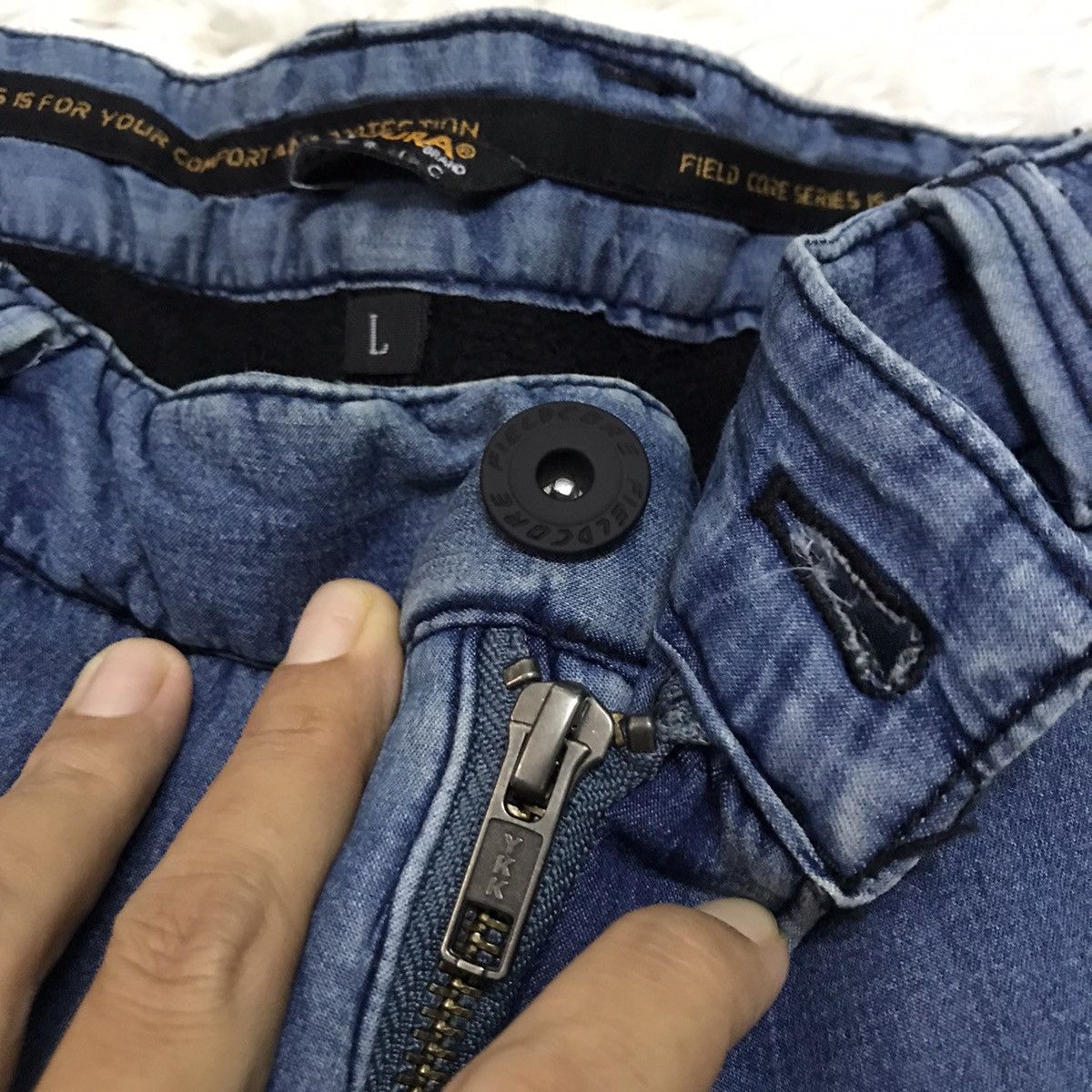 Japanese Brand Rare⚡️ Fieldcore x cordura brand fabric pant Size US 31 - 14 Thumbnail