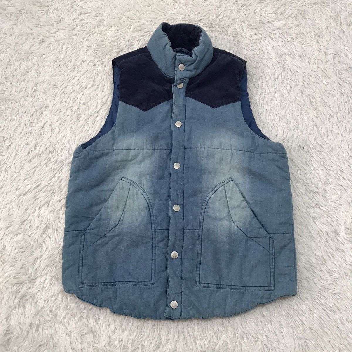 Japanese Brand Rare design Nylaus vest Size US M / EU 48-50 / 2 - 1 Thumbnail