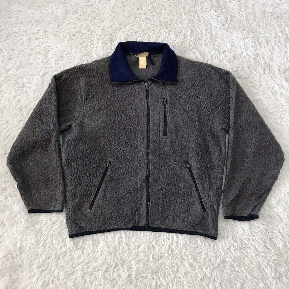 Japanese Brand 🔥 STEALS 🔥 Vintage LLBean deep pile fleece jacket Size US M / EU 48-50 / 2 - 21 Thumbnail