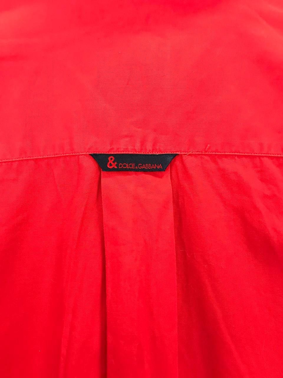 Dolce & Gabbana D&G Dolce & Gabbana luxury red shirt Size US L / EU 52-54 / 3 - 9 Thumbnail