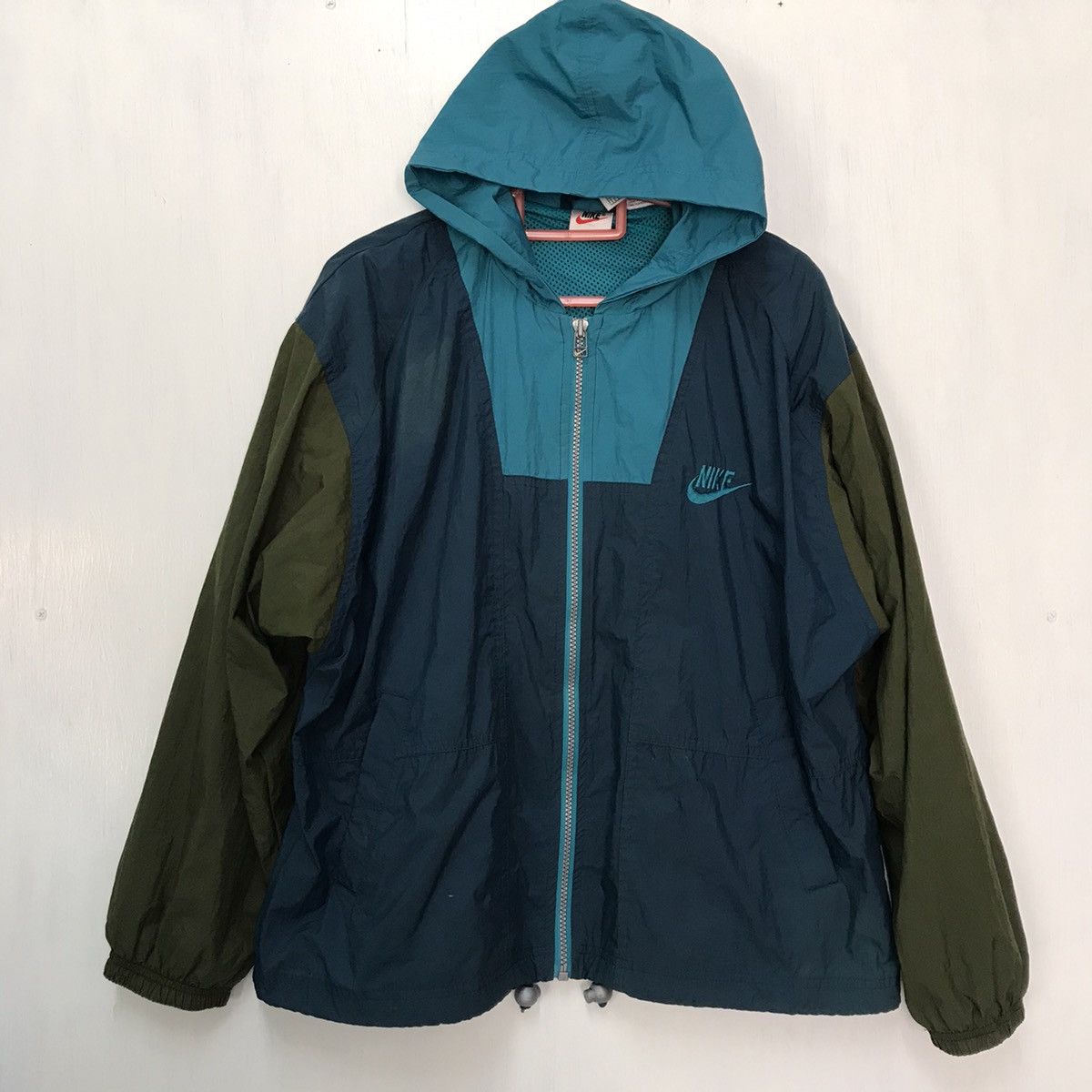Nike Vintage nike hoodie jacket Size US L / EU 52-54 / 3 - 2 Thumbnail