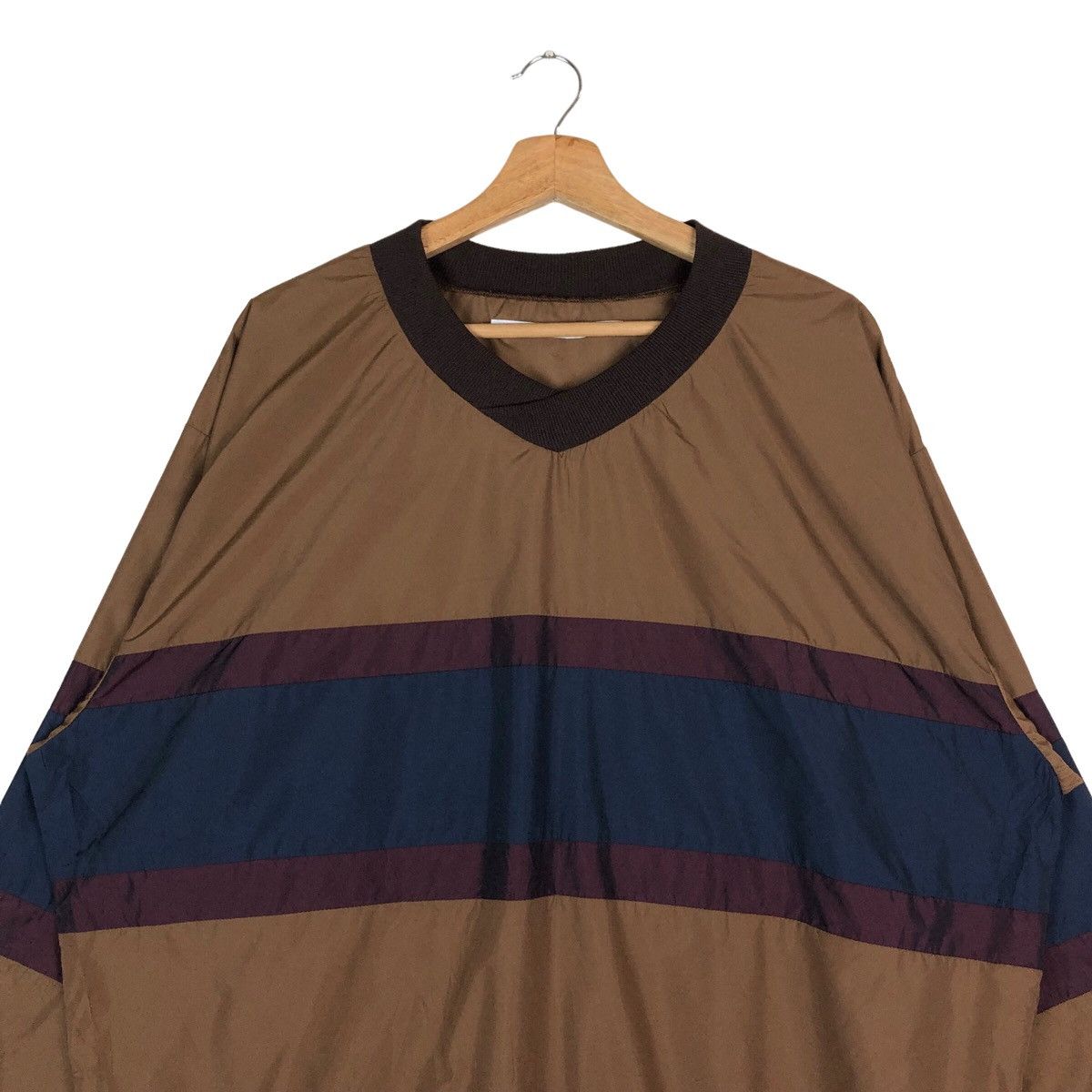 Journal Standard Trisect2 x Journal Standard Stripe Oversized Nylon Shirt Size US L / EU 52-54 / 3 - 2 Thumbnail