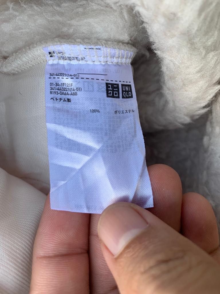 Japanese Brand × Uniqlo × White Mountaineering Uniqlo White Mountaineering Fleece jacket Size US L / EU 52-54 / 3 - 9 Thumbnail