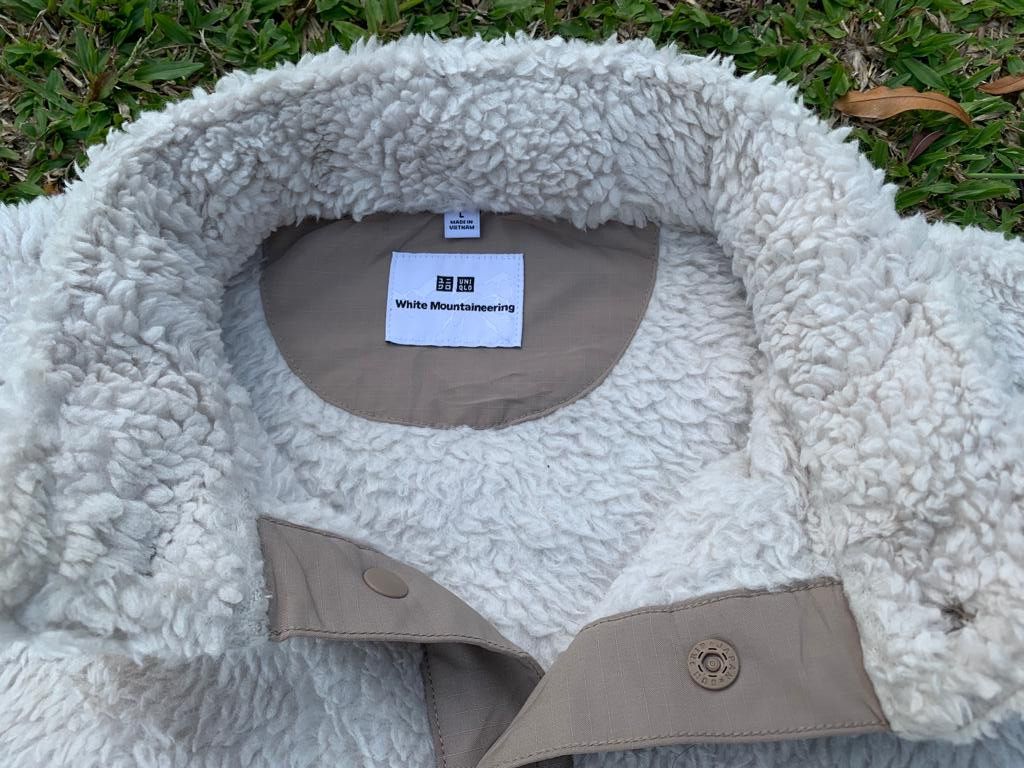 Japanese Brand × Uniqlo × White Mountaineering Uniqlo White Mountaineering Fleece jacket Size US L / EU 52-54 / 3 - 8 Thumbnail