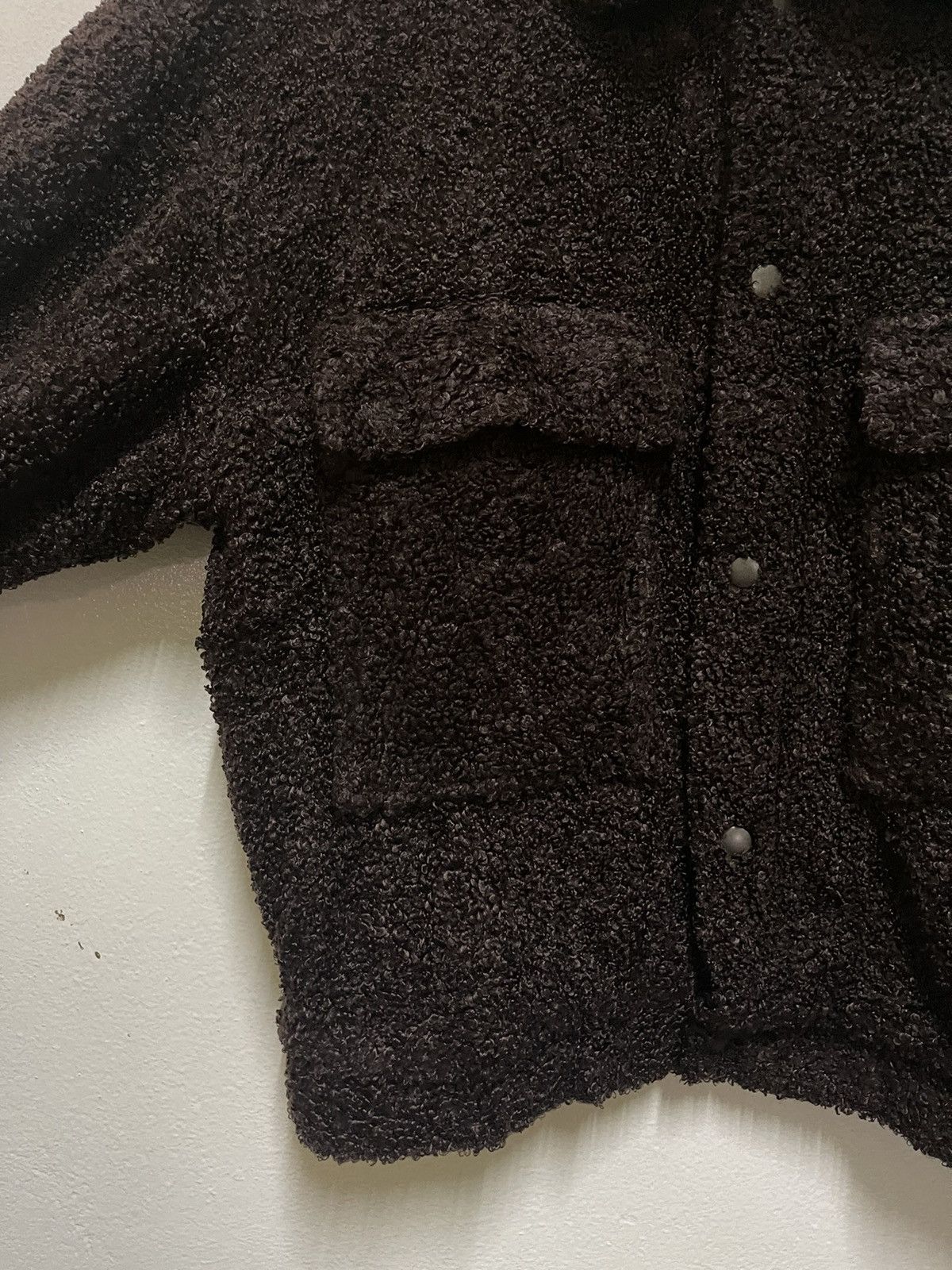 Japanese Brand × monkey time Monkey Time Workwear Boxy Fleece Button Jacket Fuzzy Size US S / EU 44-46 / 1 - 3 Thumbnail