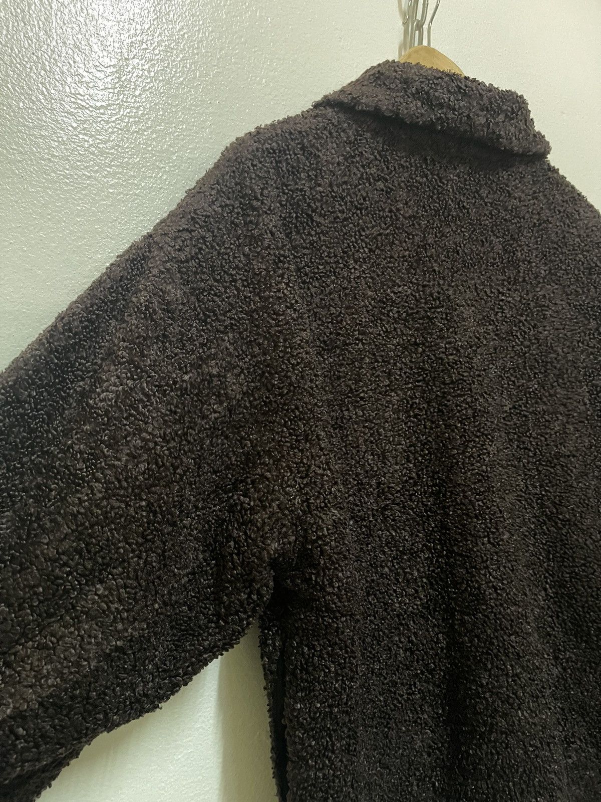 Japanese Brand × monkey time Monkey Time Workwear Boxy Fleece Button Jacket Fuzzy Size US S / EU 44-46 / 1 - 13 Thumbnail