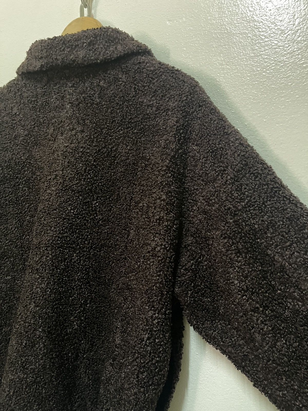 Japanese Brand × monkey time Monkey Time Workwear Boxy Fleece Button Jacket Fuzzy Size US S / EU 44-46 / 1 - 16 Thumbnail