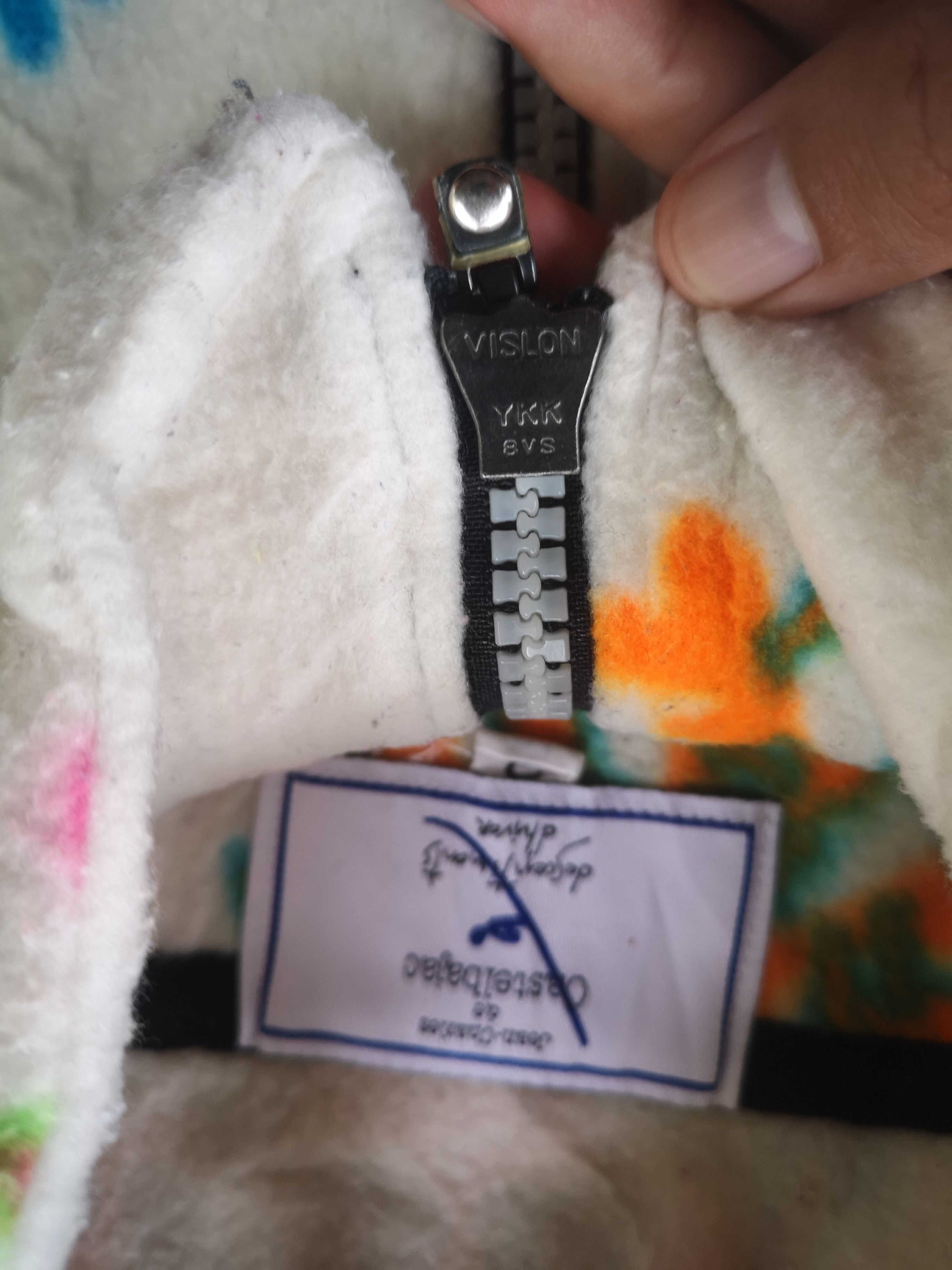 Jean Charles De Castelbajac Vintage Jean charles de castelbajac Jacket Fleece Size US M / EU 48-50 / 2 - 7 Thumbnail