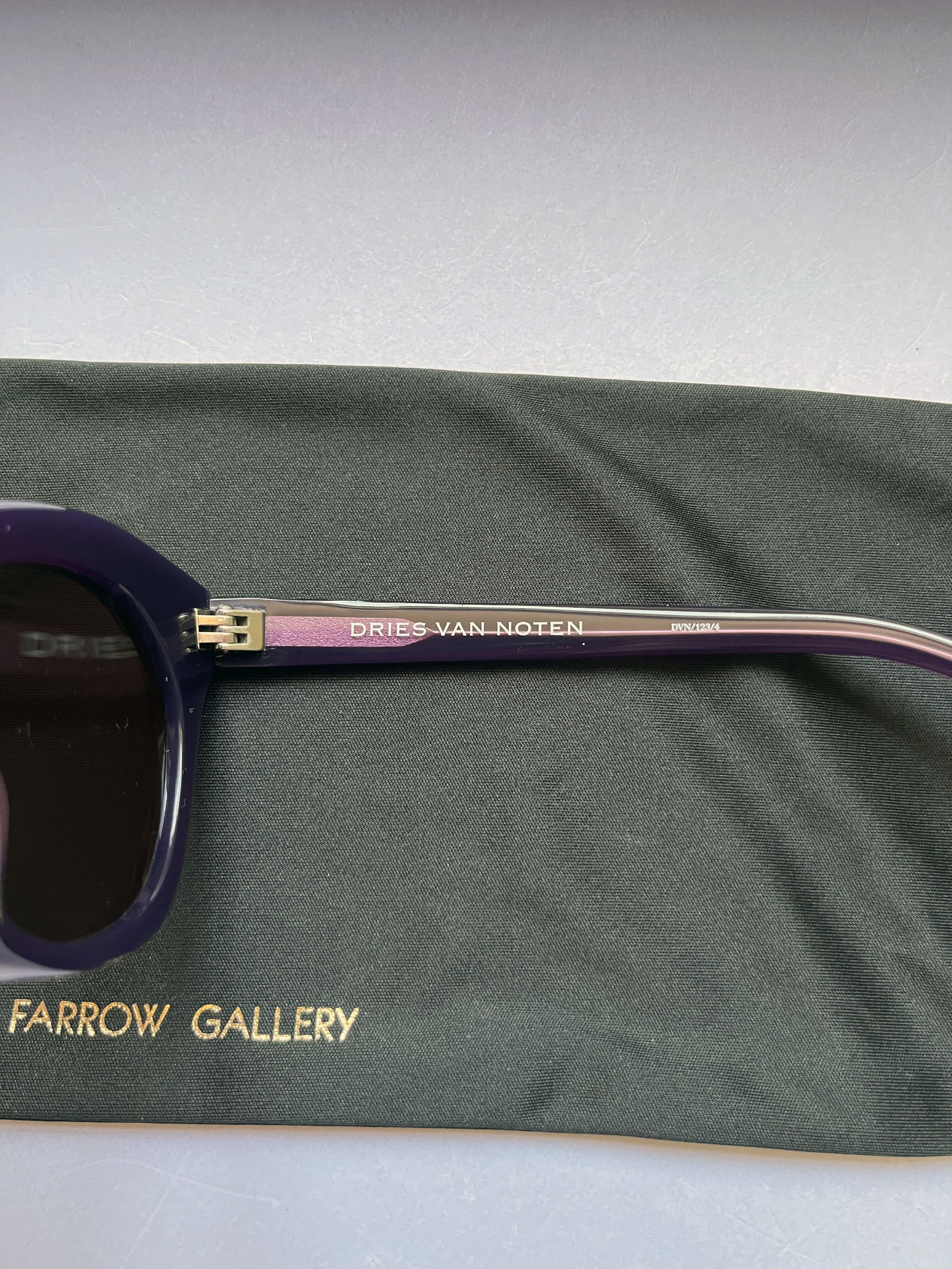 Dries Van Noten × Linda Farrow ⚡️QUICK SALE⚡️Dries Van Noten x Farrow Angular Sunglasses Size ONE SIZE - 4 Thumbnail