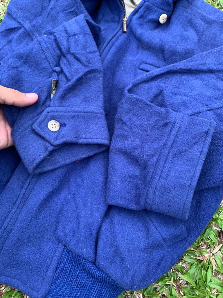 Ralph Lauren × Vintage Ralph Lauren zipper Jacket Wool Size M / US 6-8 / IT 42-44 - 10 Thumbnail
