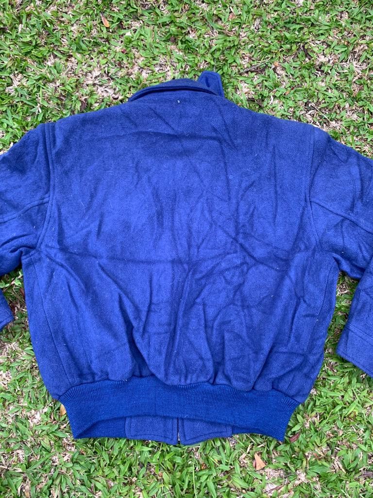 Ralph Lauren × Vintage Ralph Lauren zipper Jacket Wool Size M / US 6-8 / IT 42-44 - 6 Thumbnail