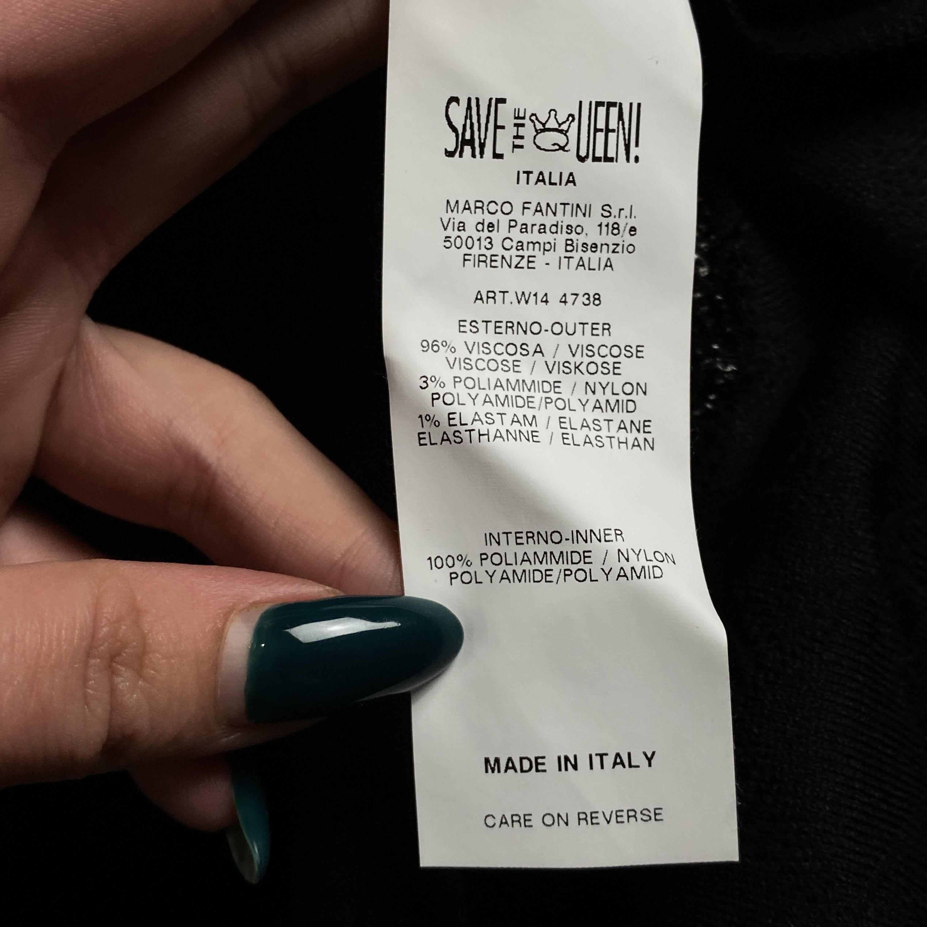Other Women’s Dress Long Sleeve Save The Queen Size M Size M / US 6-8 / IT 42-44 - 6 Thumbnail