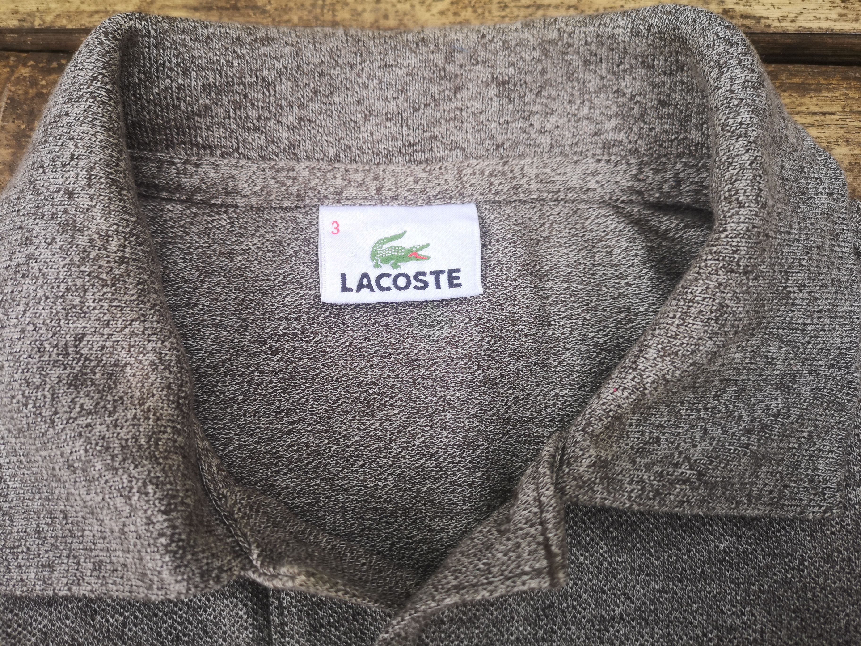 Lacoste × Vintage Vintage Long Sleeve Lacoste Japan Size US L / EU 52-54 / 3 - 7 Thumbnail