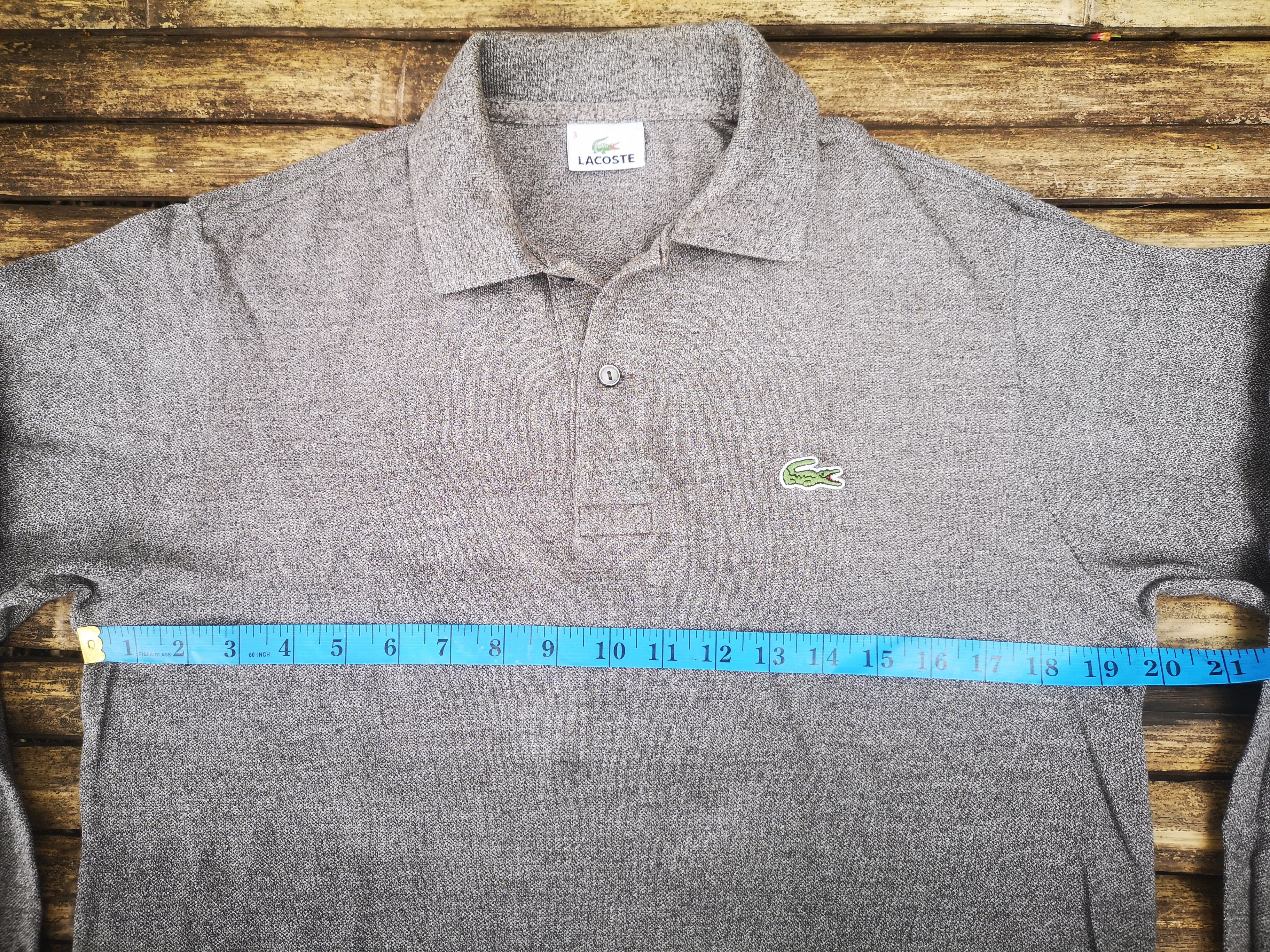 Lacoste × Vintage Vintage Long Sleeve Lacoste Japan Size US L / EU 52-54 / 3 - 10 Thumbnail