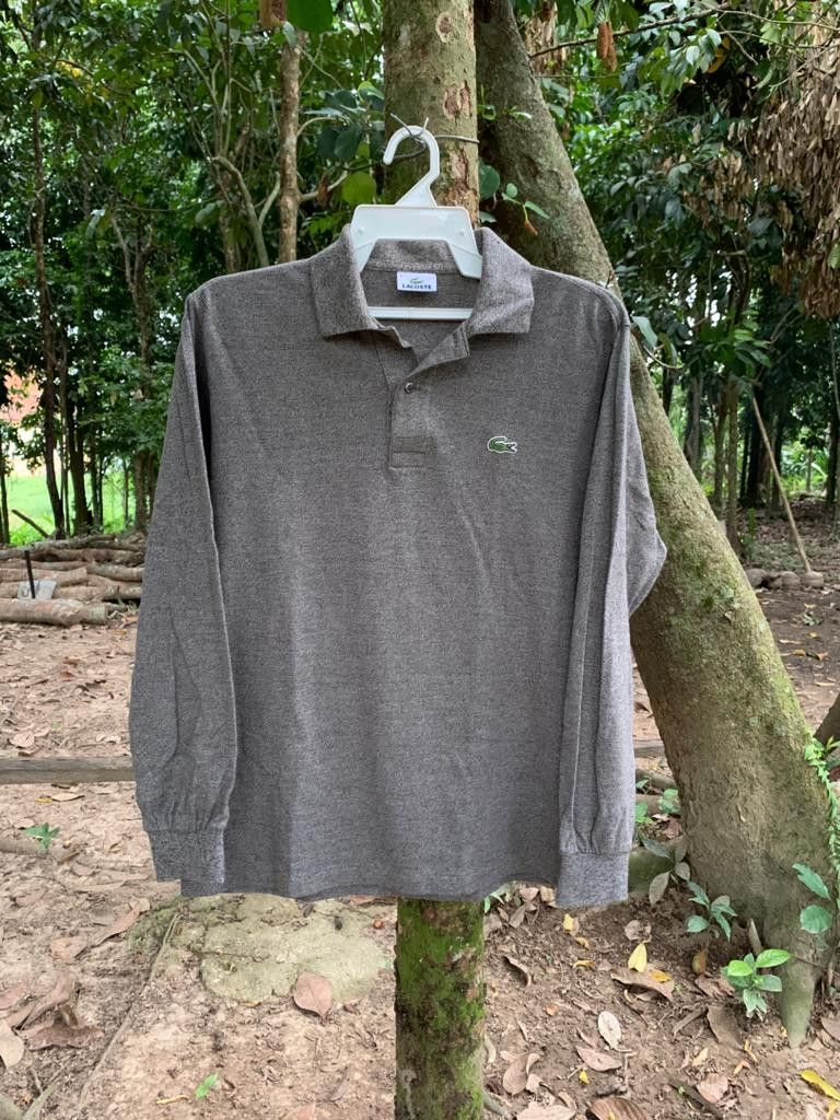 Lacoste × Vintage Vintage Long Sleeve Lacoste Japan Size US L / EU 52-54 / 3 - 1 Thumbnail
