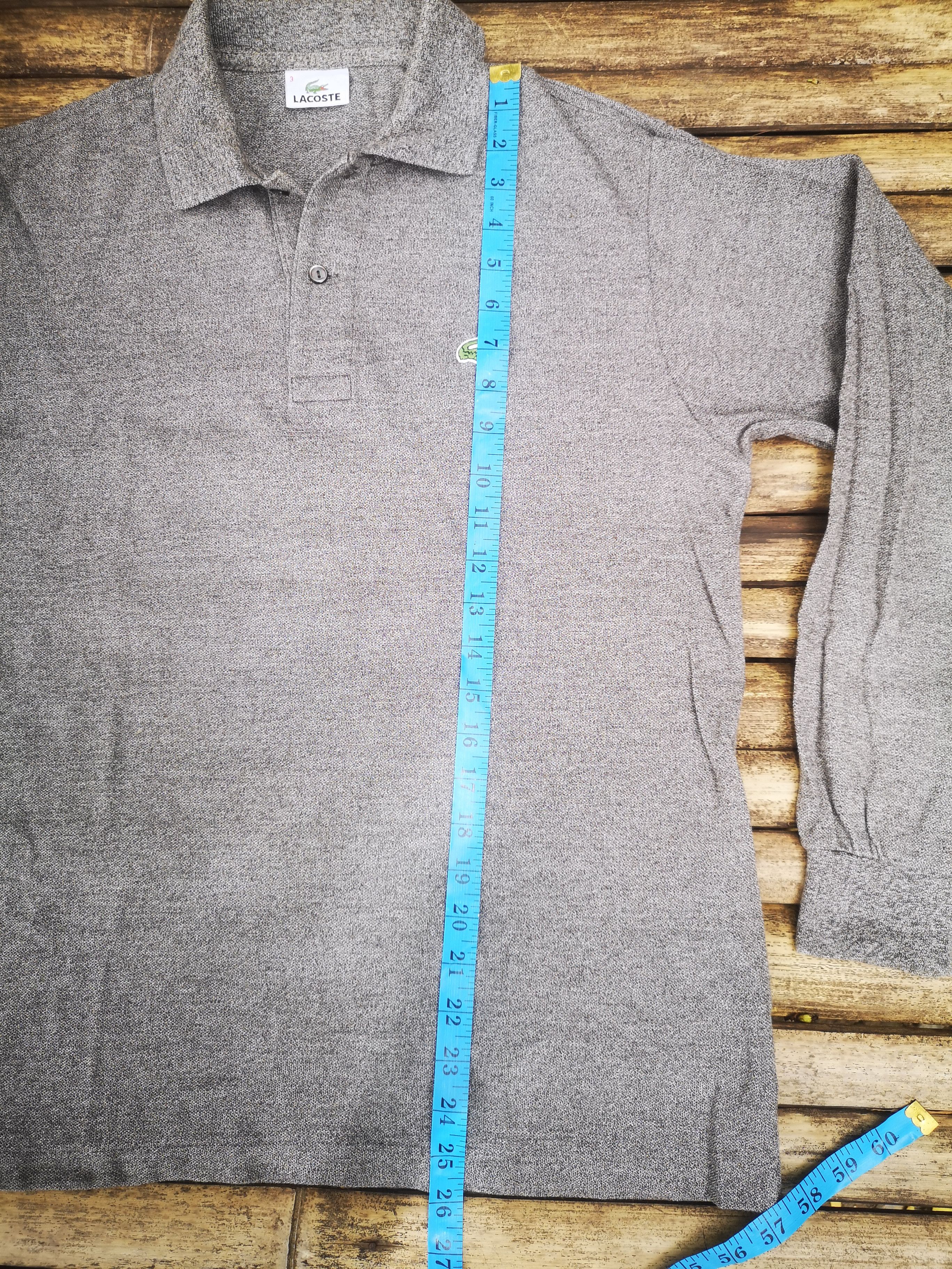 Lacoste × Vintage Vintage Long Sleeve Lacoste Japan Size US L / EU 52-54 / 3 - 11 Thumbnail
