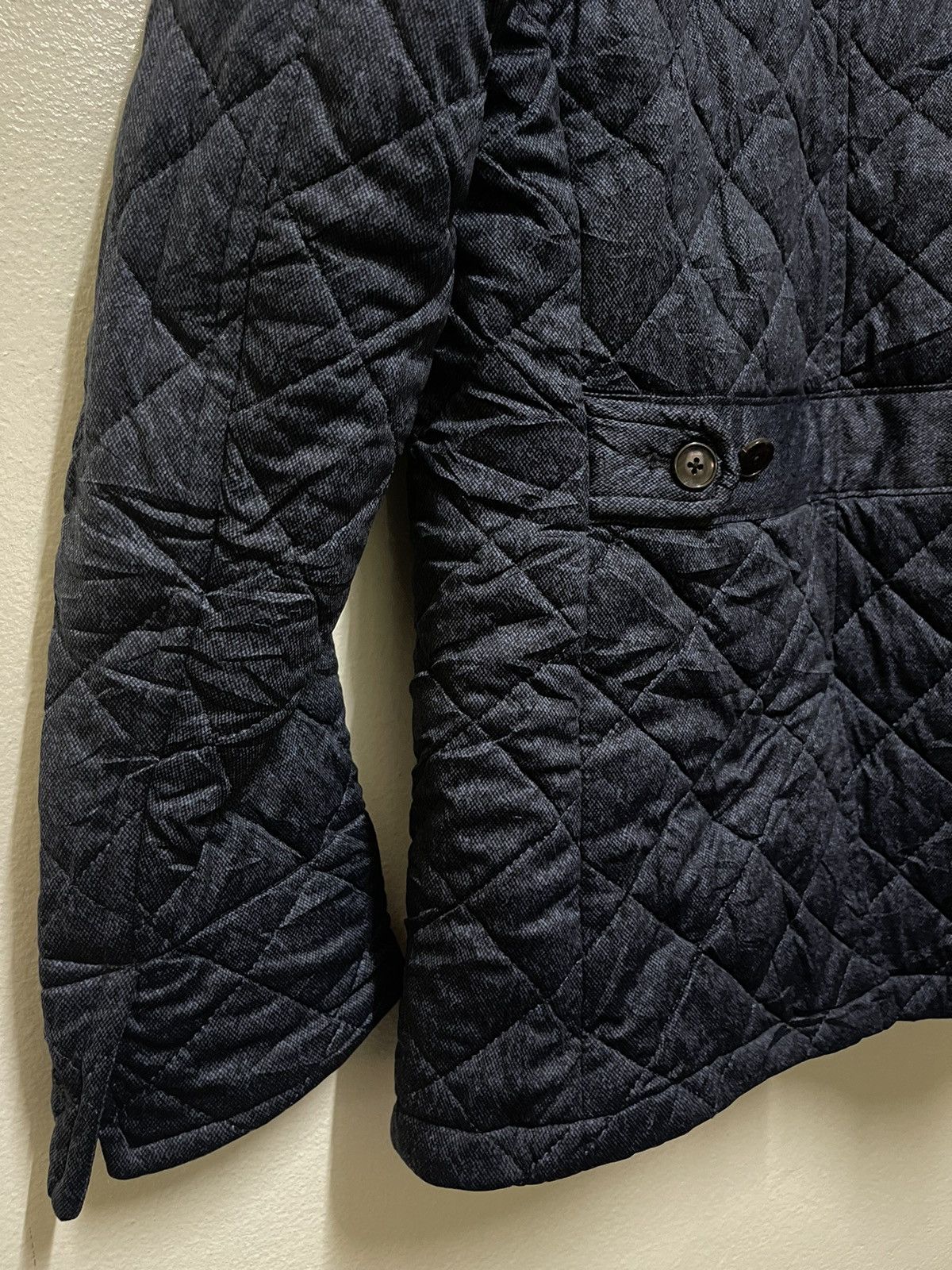 Japanese Brand Monsieur Nicole Quilted Button Jacket Size US M / EU 48-50 / 2 - 14 Thumbnail