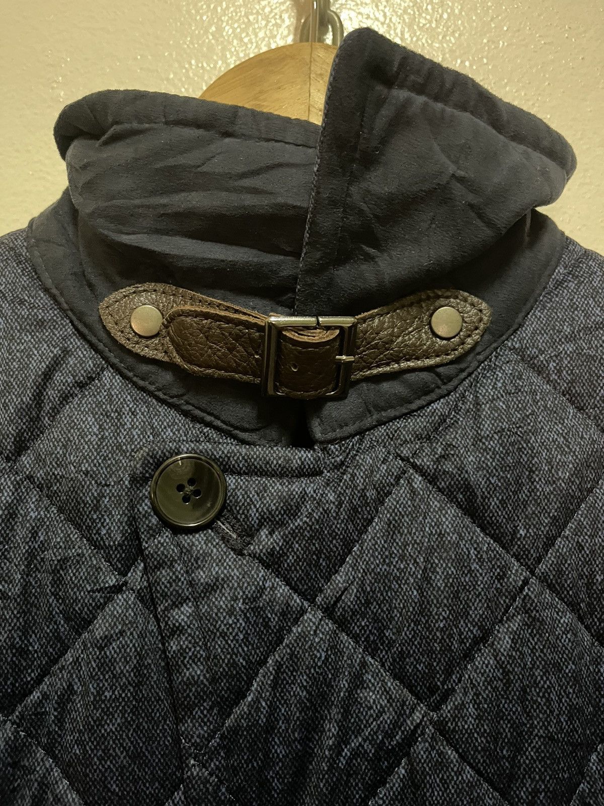 Japanese Brand Monsieur Nicole Quilted Button Jacket Size US M / EU 48-50 / 2 - 8 Thumbnail