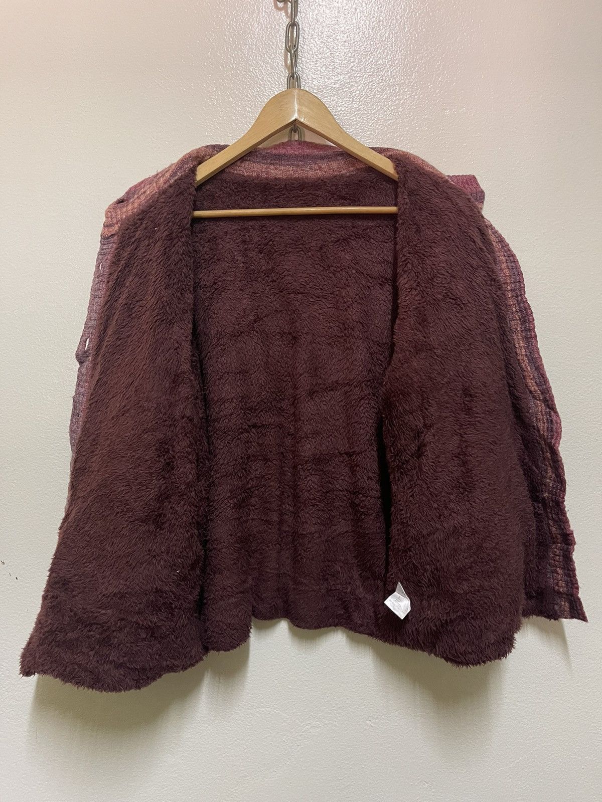 Japanese Brand Rare Mohair Button Sweater Multicolour Size M / US 6-8 / IT 42-44 - 9 Thumbnail