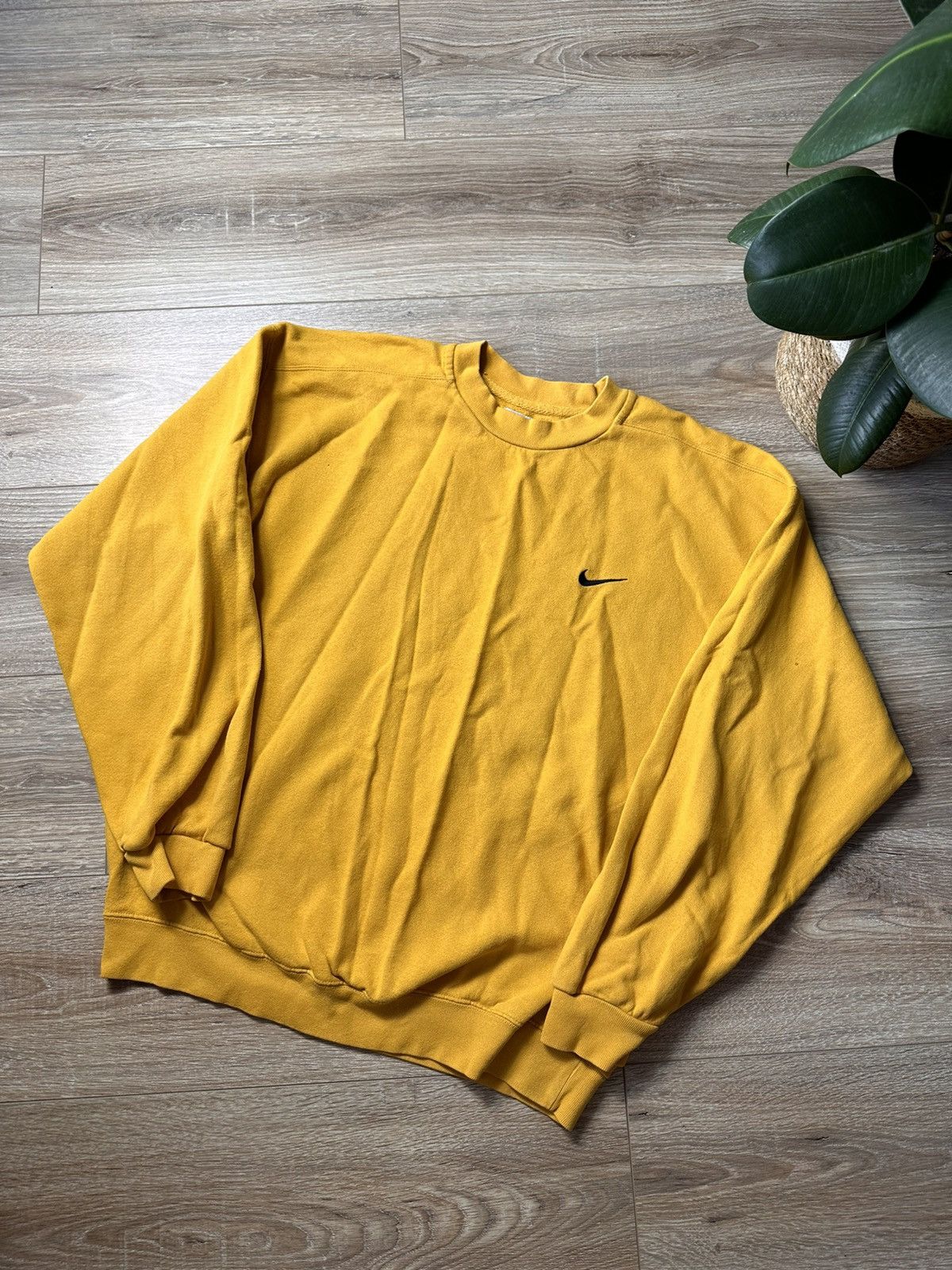 Vintage 90s Nike Sweatshirt Swoosh Nike Distressed Sweater