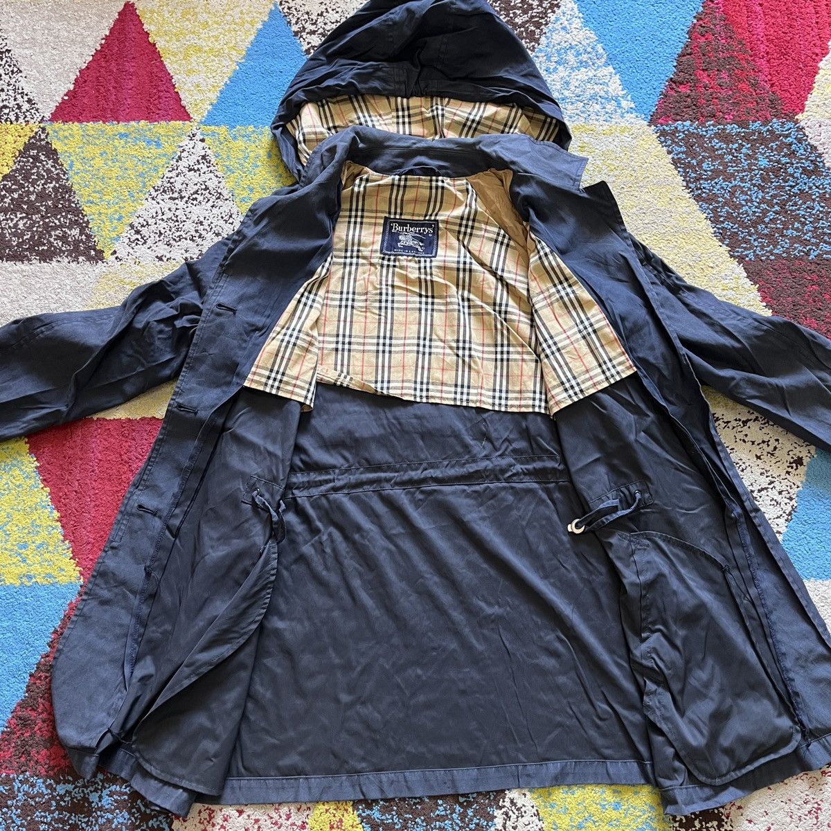 Burberry × Vintage Burberrys Trench Coat Long Parka Jacket Made In England Size US L / EU 52-54 / 3 - 9 Thumbnail