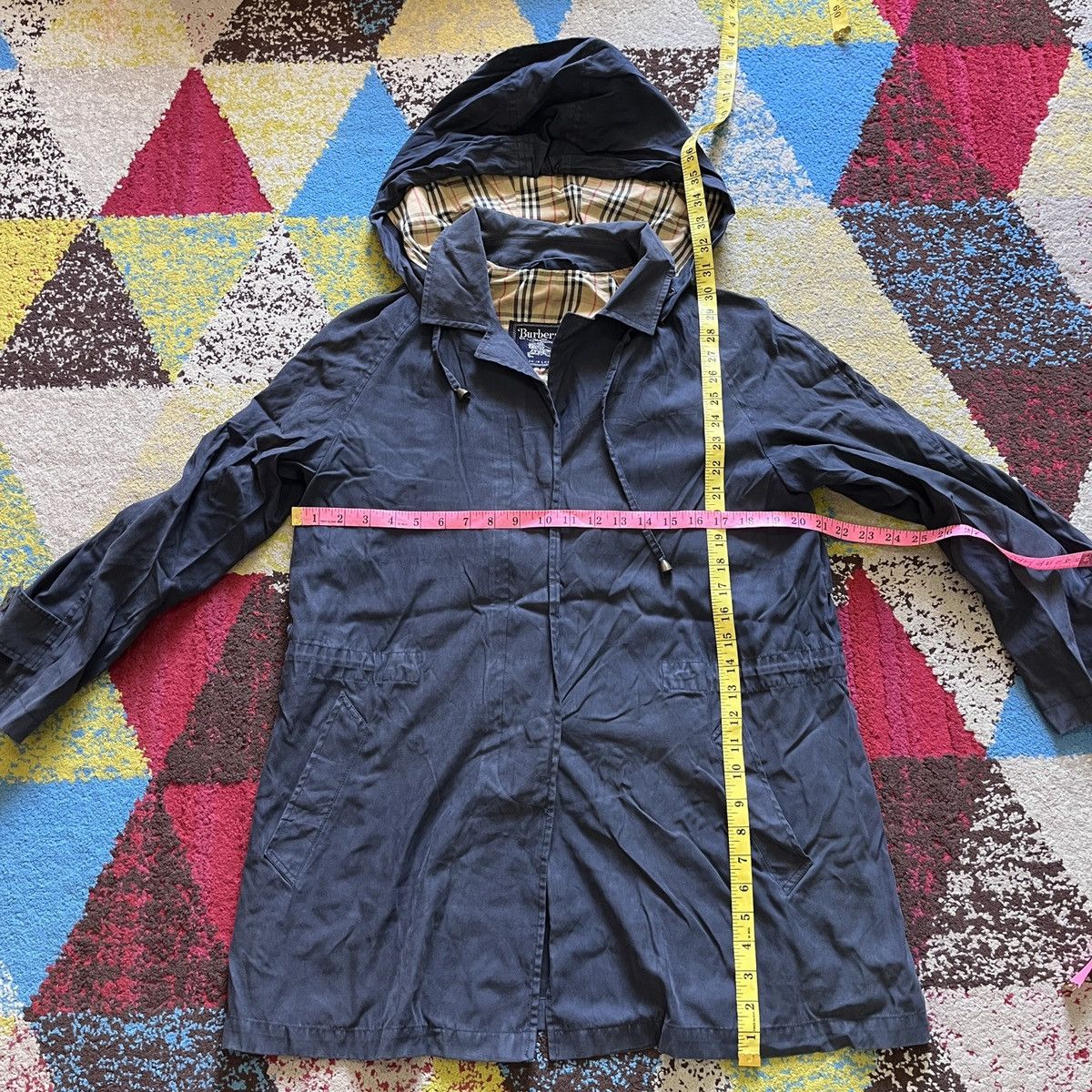 Burberry × Vintage Burberrys Trench Coat Long Parka Jacket Made In England Size US L / EU 52-54 / 3 - 3 Thumbnail