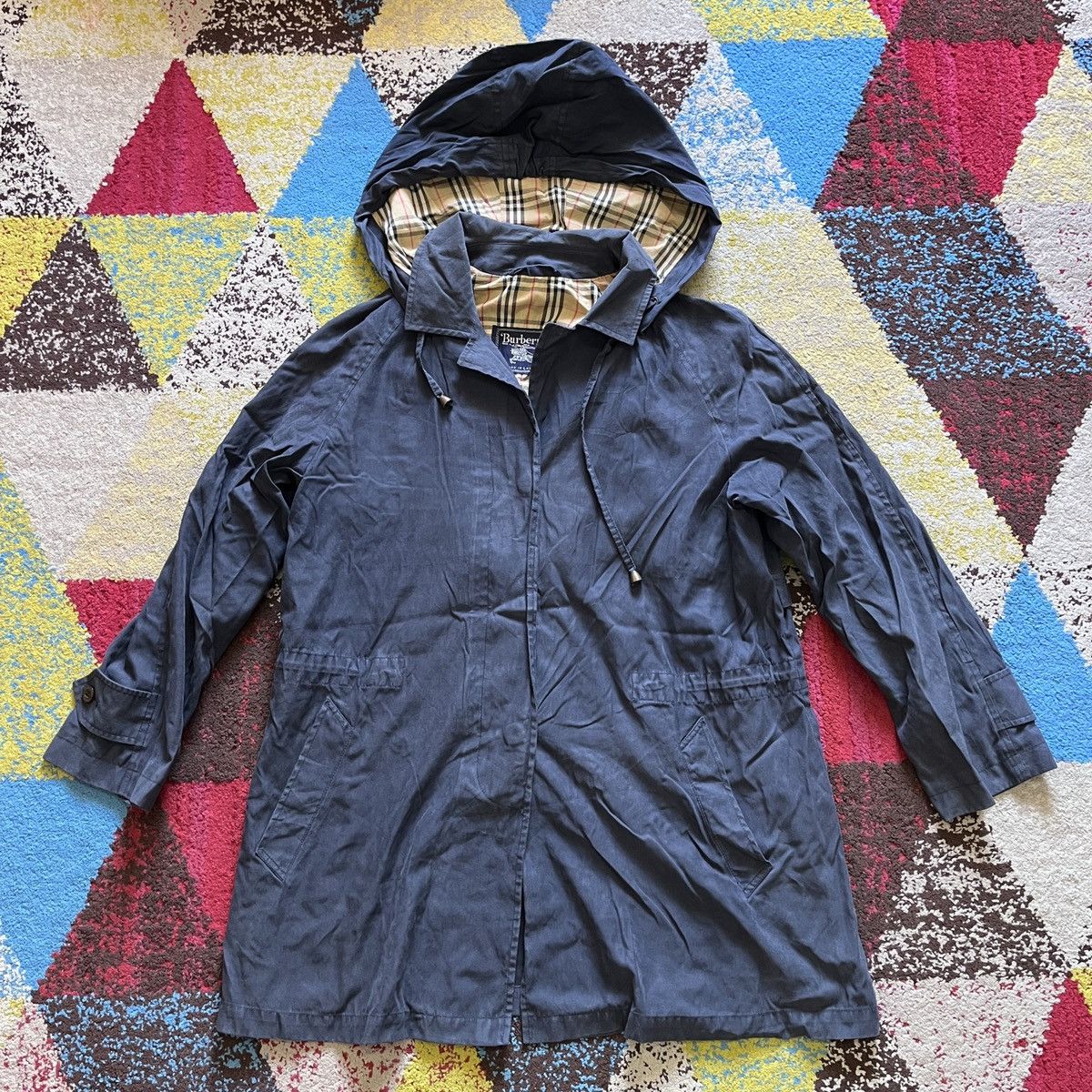 Burberry × Vintage Burberrys Trench Coat Long Parka Jacket Made In England Size US L / EU 52-54 / 3 - 8 Thumbnail