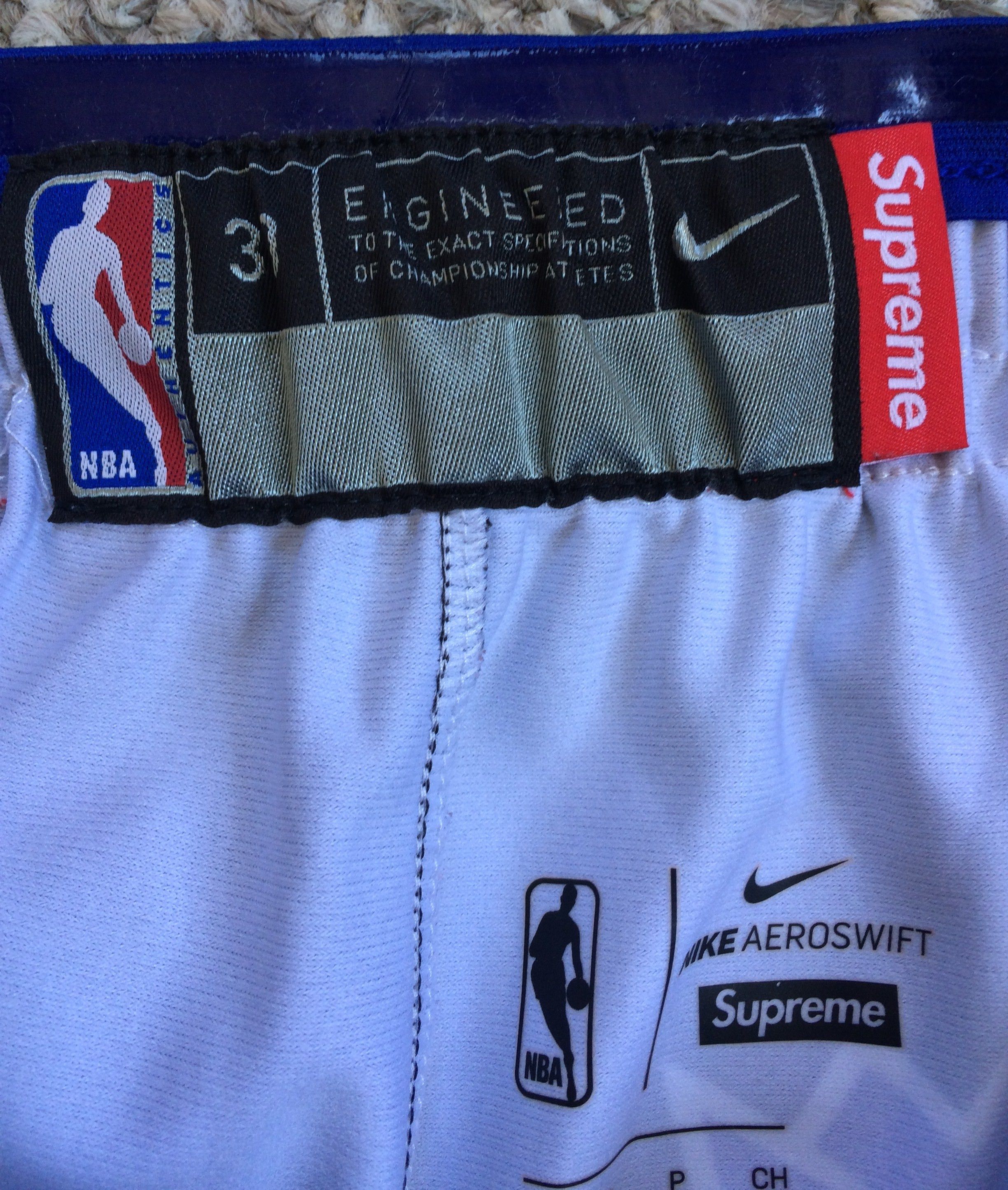 NBA × Supreme S/S 2018 Supreme x Nike NBA Shorts Small Size US 30 / EU 46 - 6 Thumbnail