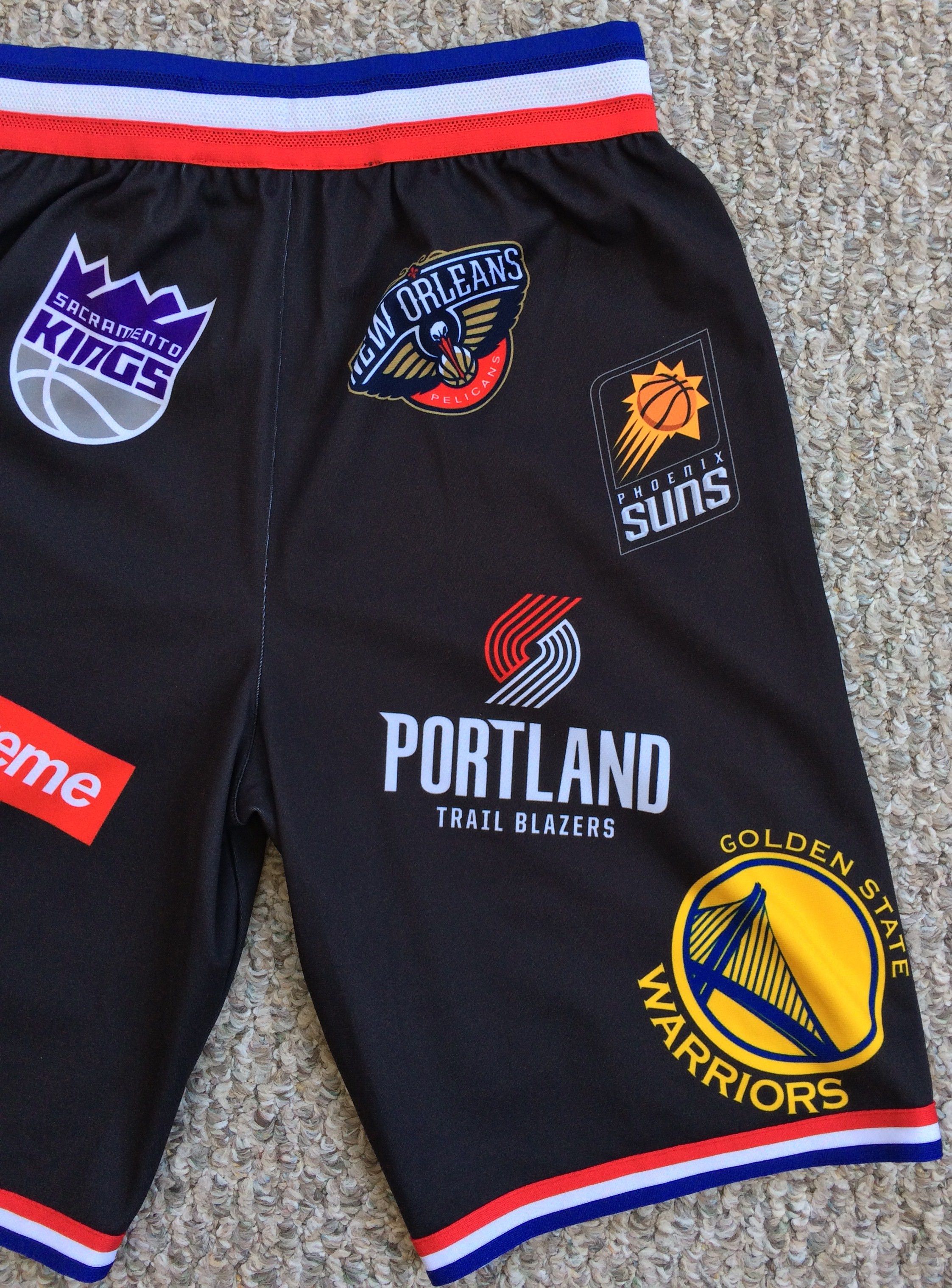 NBA × Supreme S/S 2018 Supreme x Nike NBA Shorts Small Size US 30 / EU 46 - 10 Thumbnail