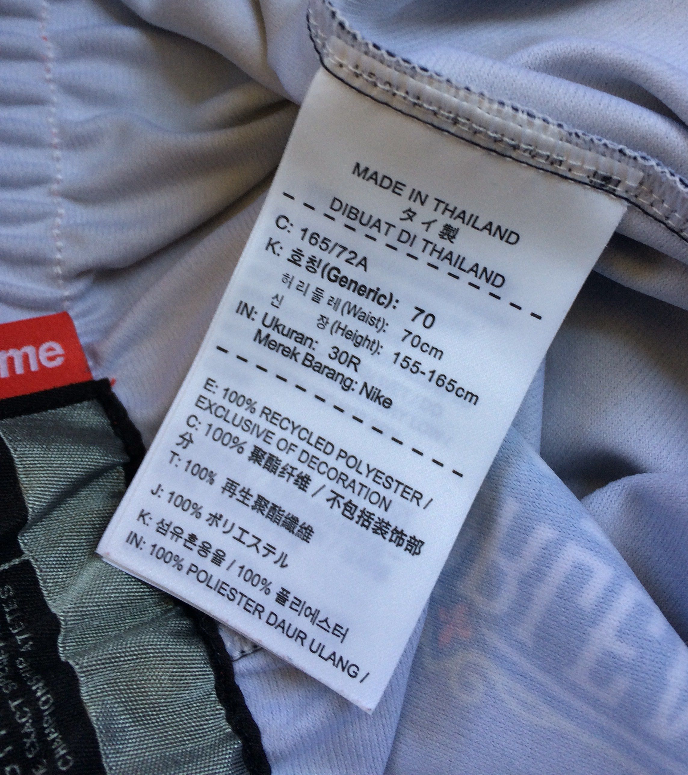 NBA × Supreme S/S 2018 Supreme x Nike NBA Shorts Small Size US 30 / EU 46 - 11 Thumbnail