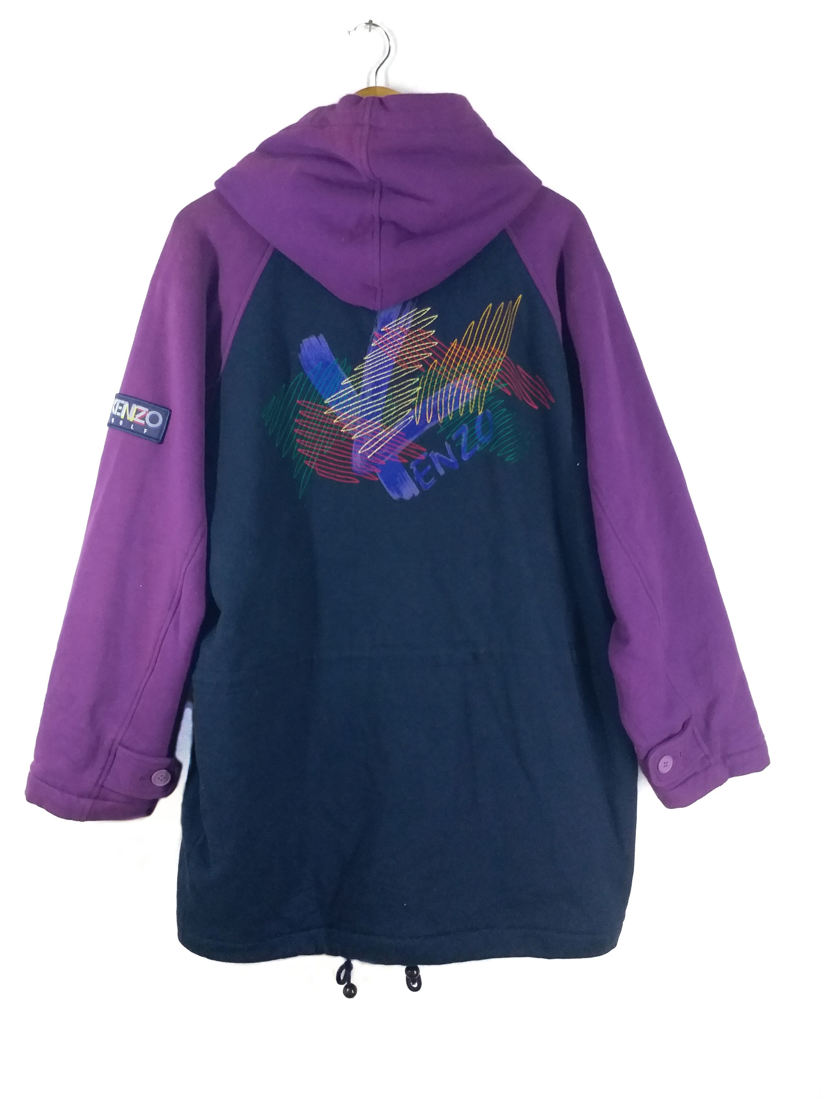 Kenzo KENZO ARCHIVE🔥Parka Hooded Embroidery Logo by KENZO Size M Size US M / EU 48-50 / 2 - 1 Thumbnail