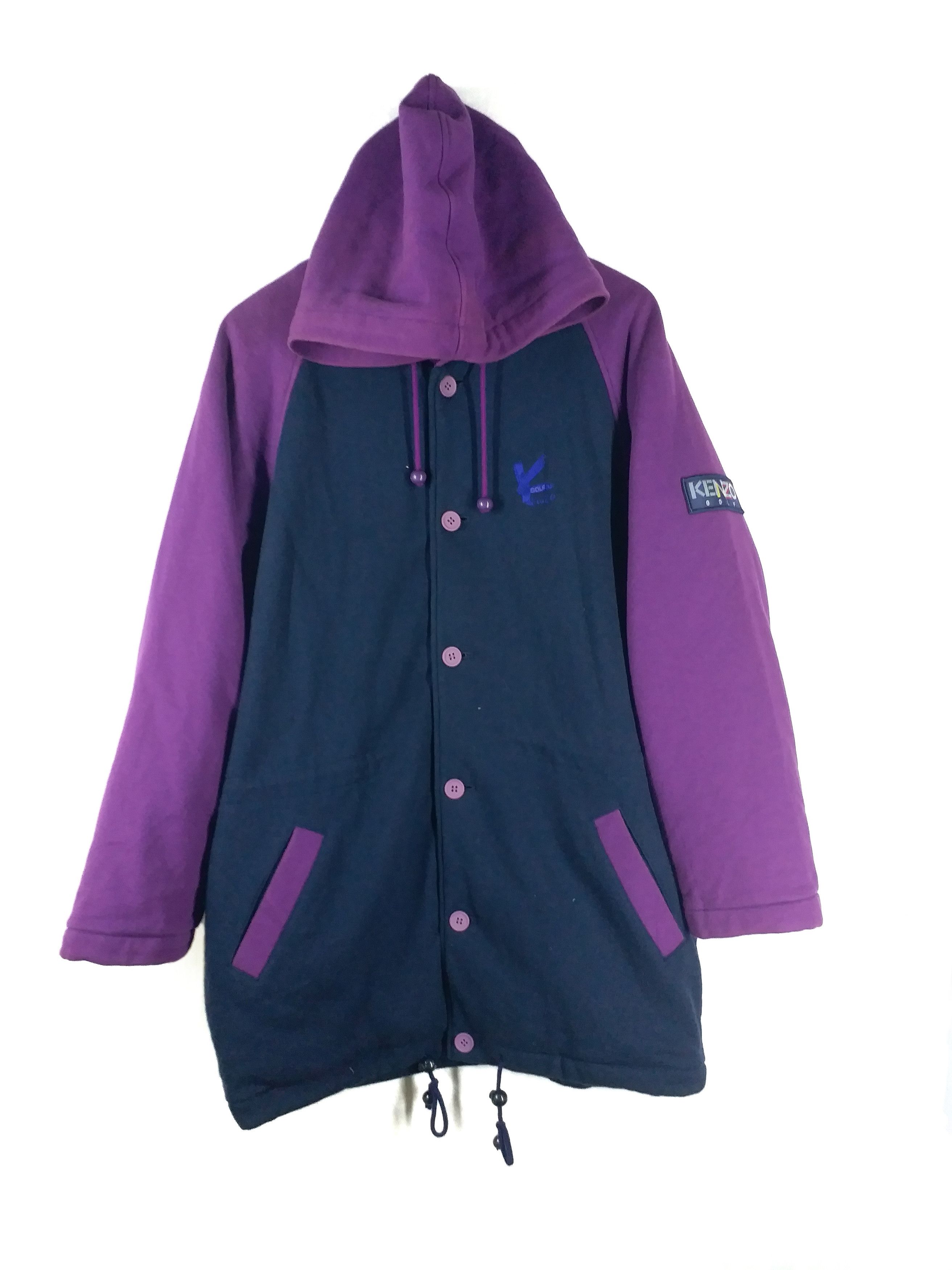Kenzo KENZO ARCHIVE🔥Parka Hooded Embroidery Logo by KENZO Size M Size US M / EU 48-50 / 2 - 2 Thumbnail