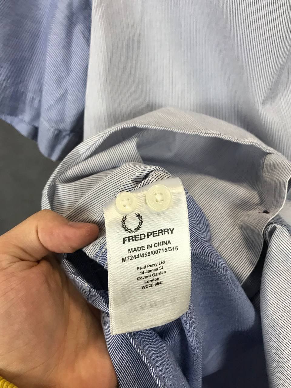 Designer Fred Perry designer shirt Size US L / EU 52-54 / 3 - 5 Thumbnail