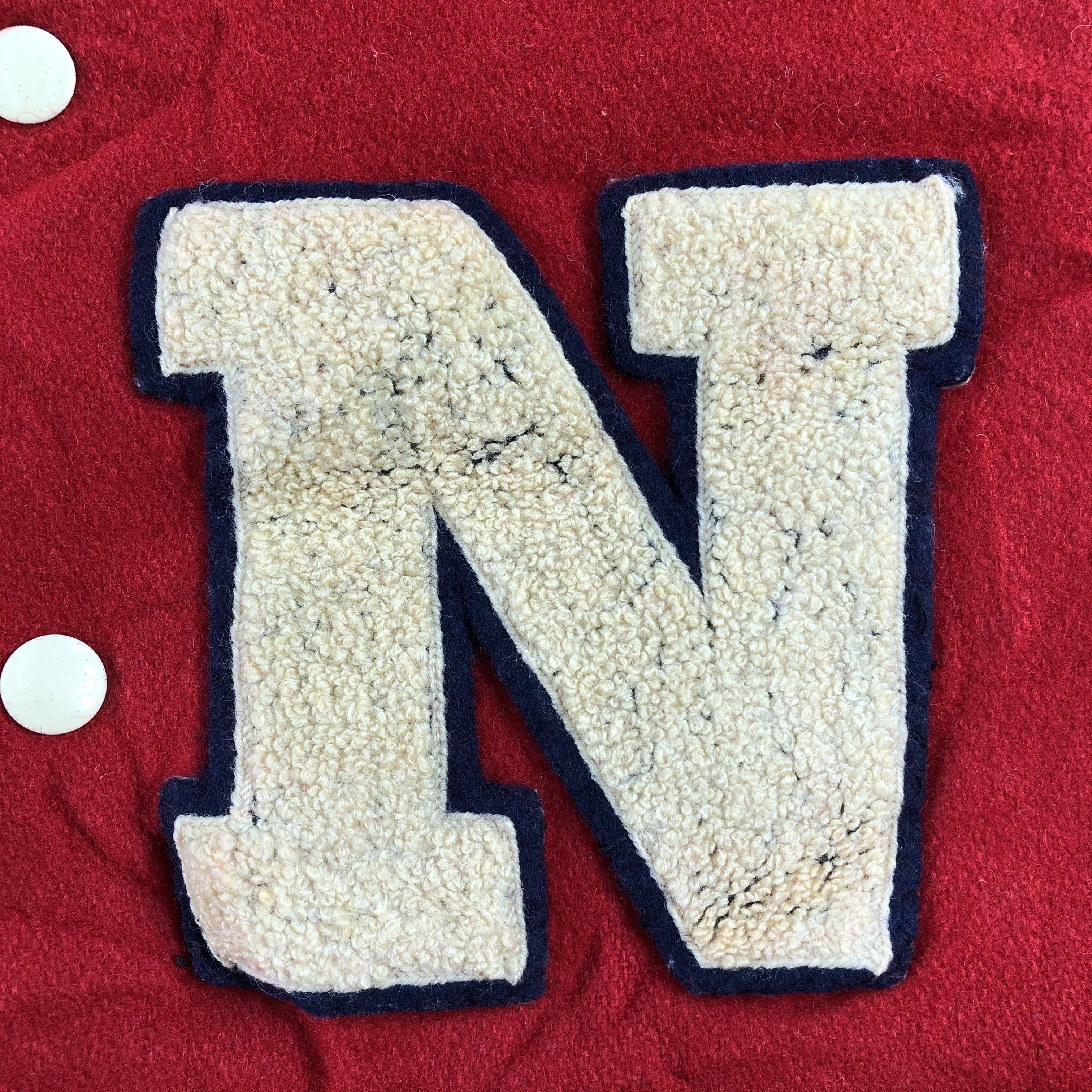 Vintage Vintage Wool Letterman Jacket-M255 Size US L / EU 52-54 / 3 - 7 Thumbnail