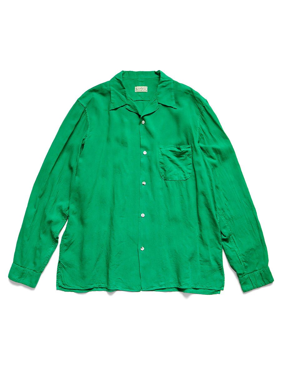 Kapital Kapital Soft linen open collar shirt Size US L / EU 52-54 / 3 - 1 Preview