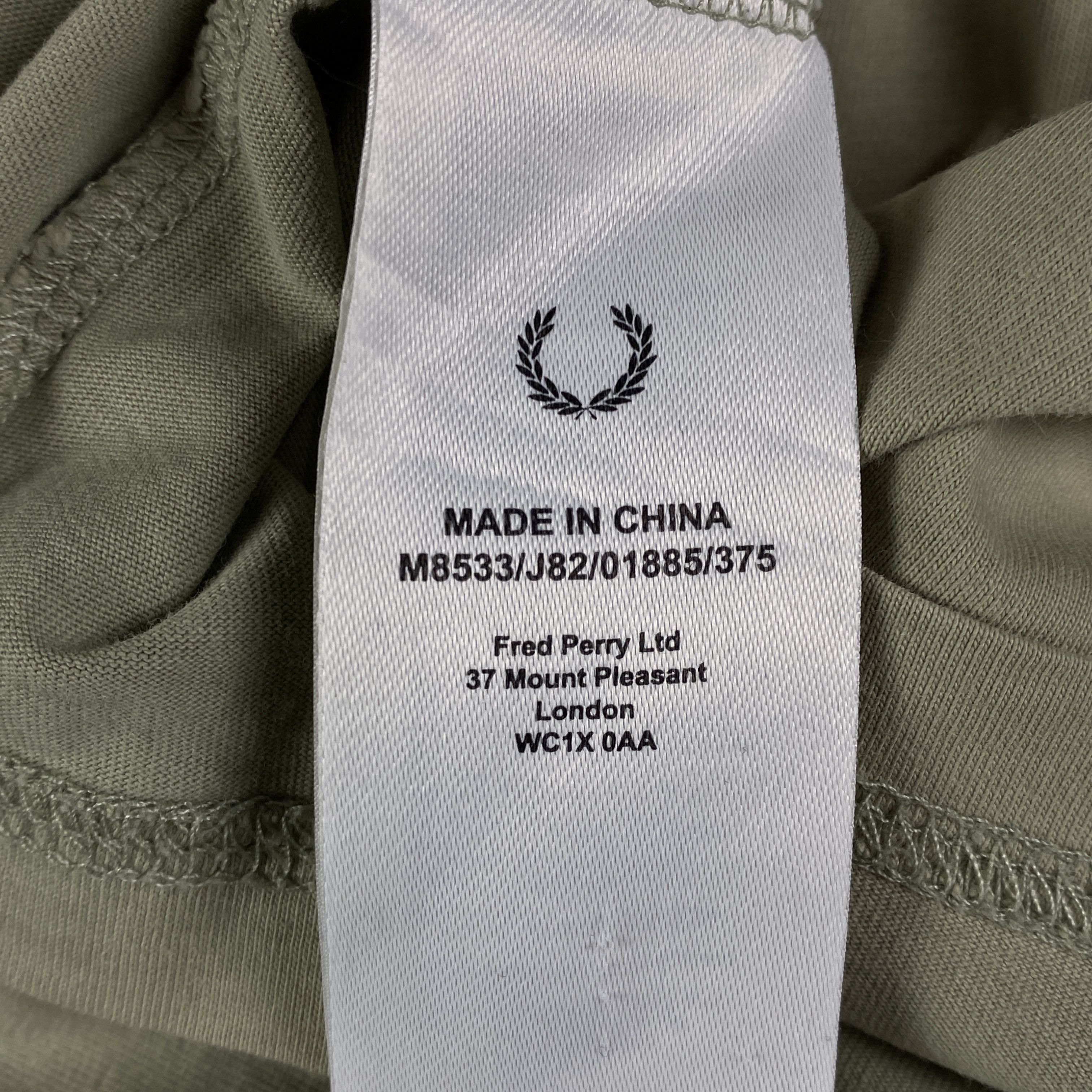 Fred Perry Men’s T-Shirt Big Logo Fred Perry Size S Size US S / EU 44-46 / 1 - 5 Thumbnail