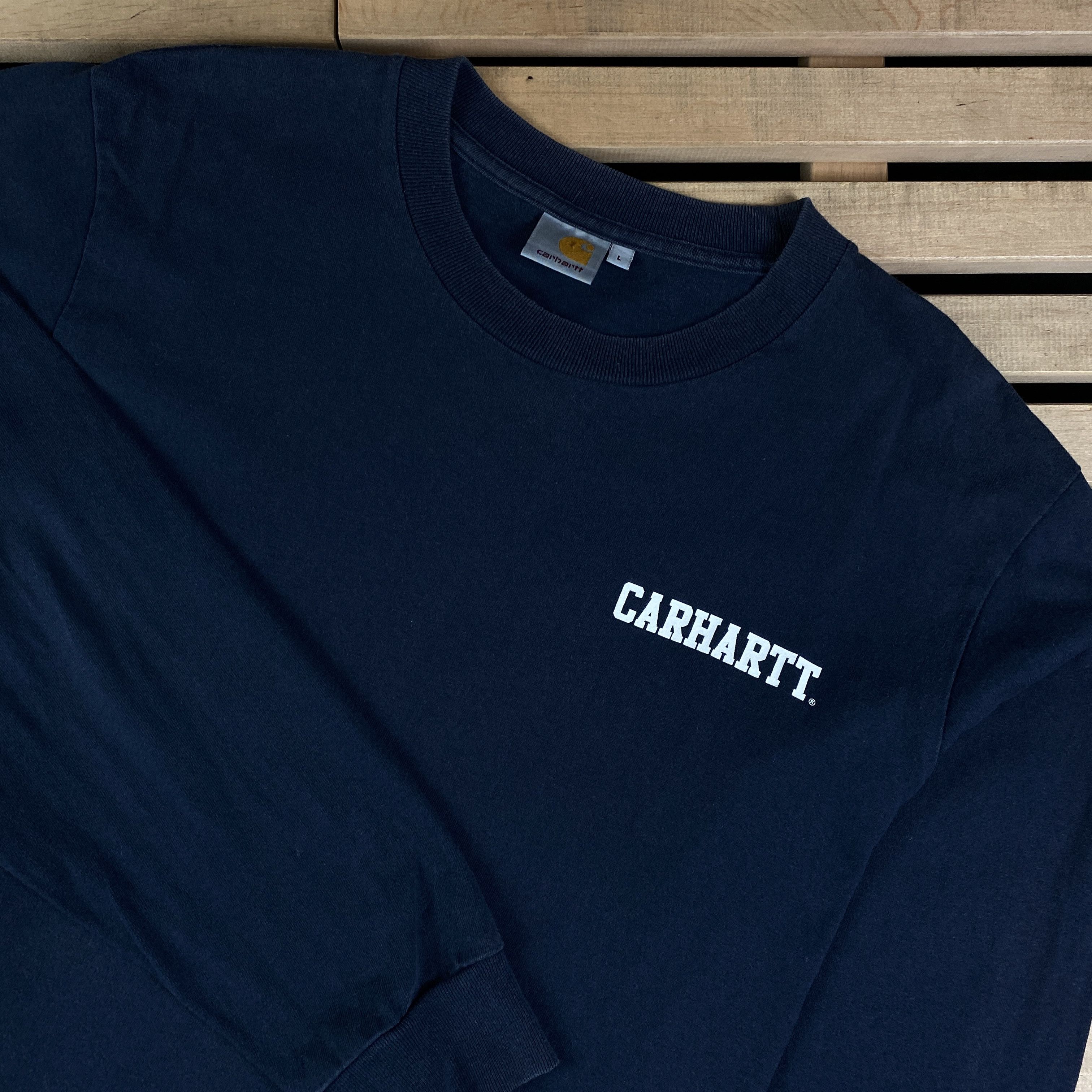 Carhartt × Carhartt Wip Men’s T-Shirt Long Sleeve Carharrt Vintage Size L Size US L / EU 52-54 / 3 - 2 Thumbnail
