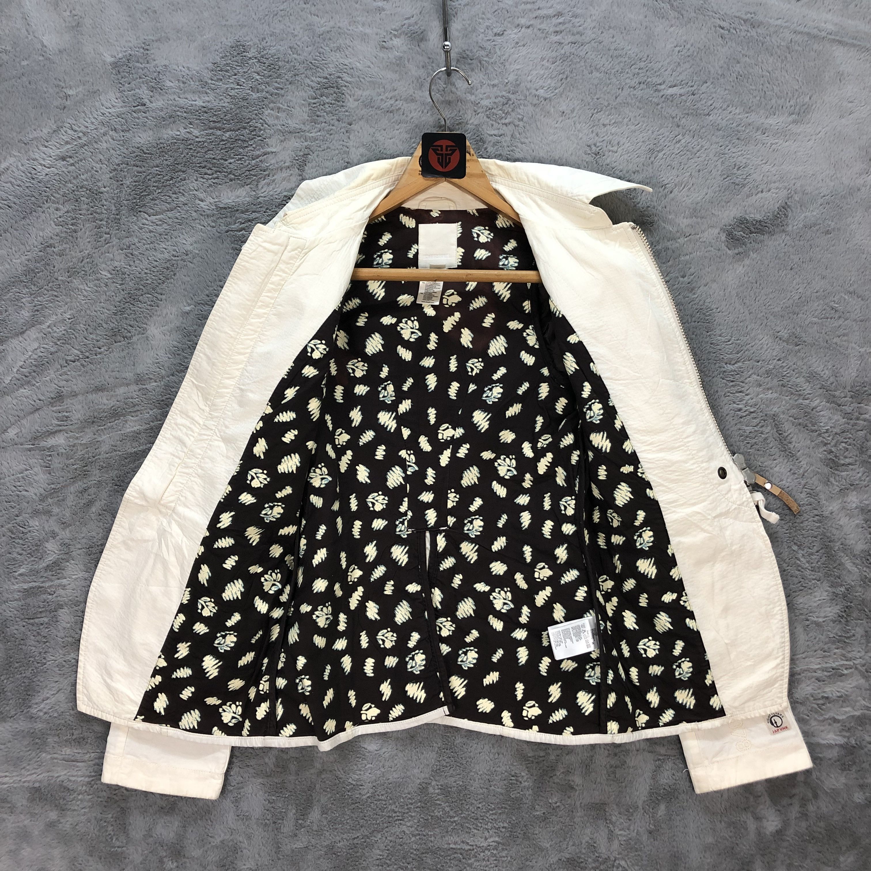 Diesel DIESEL BLUE PANTHERS JAPUNK WHITE JACKET #6312-60 Size S / US 4 / IT 40 - 8 Thumbnail