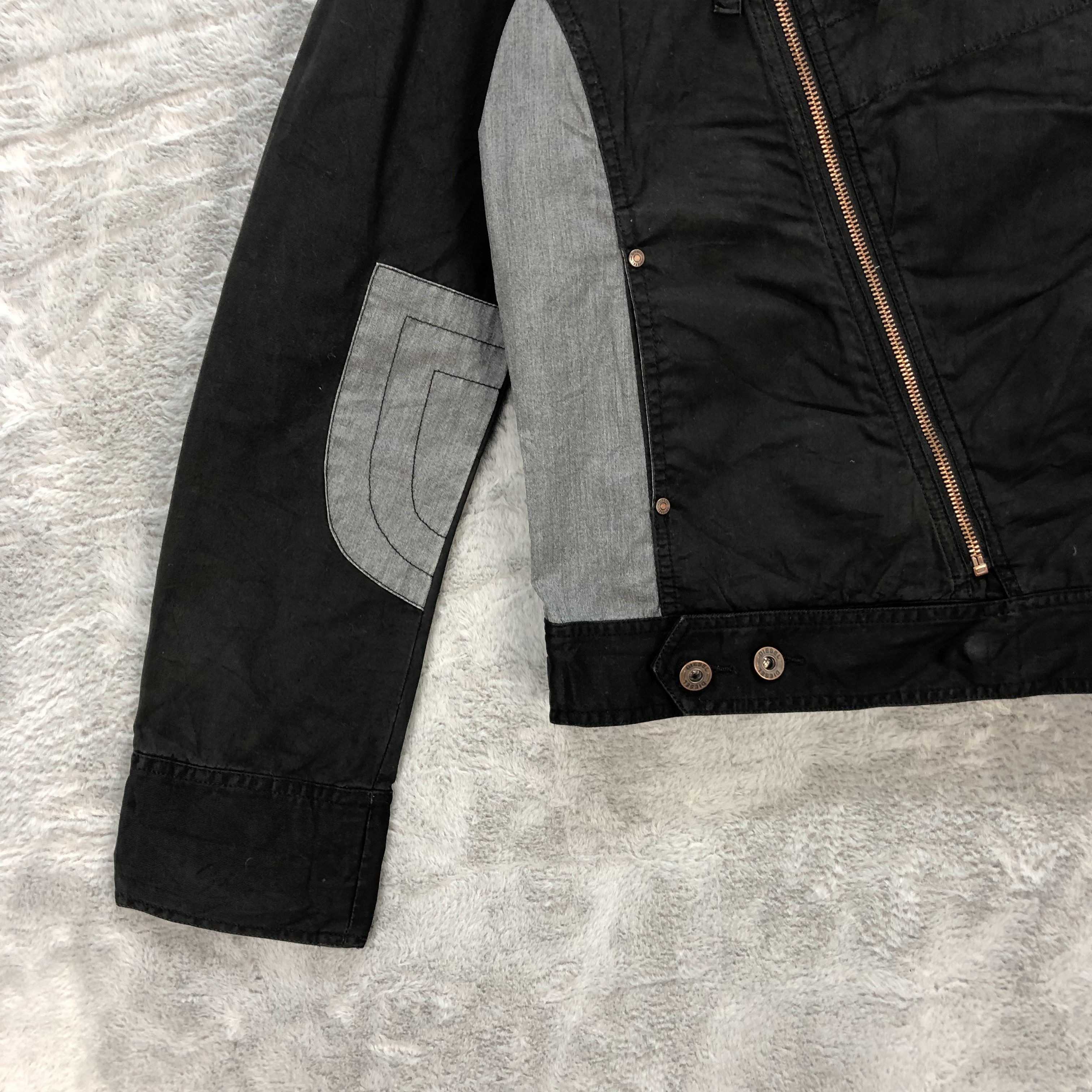 Diesel DIESEL NICE DESIGN CROPPED JACKET #6309-59 Size S / US 4 / IT 40 - 4 Thumbnail
