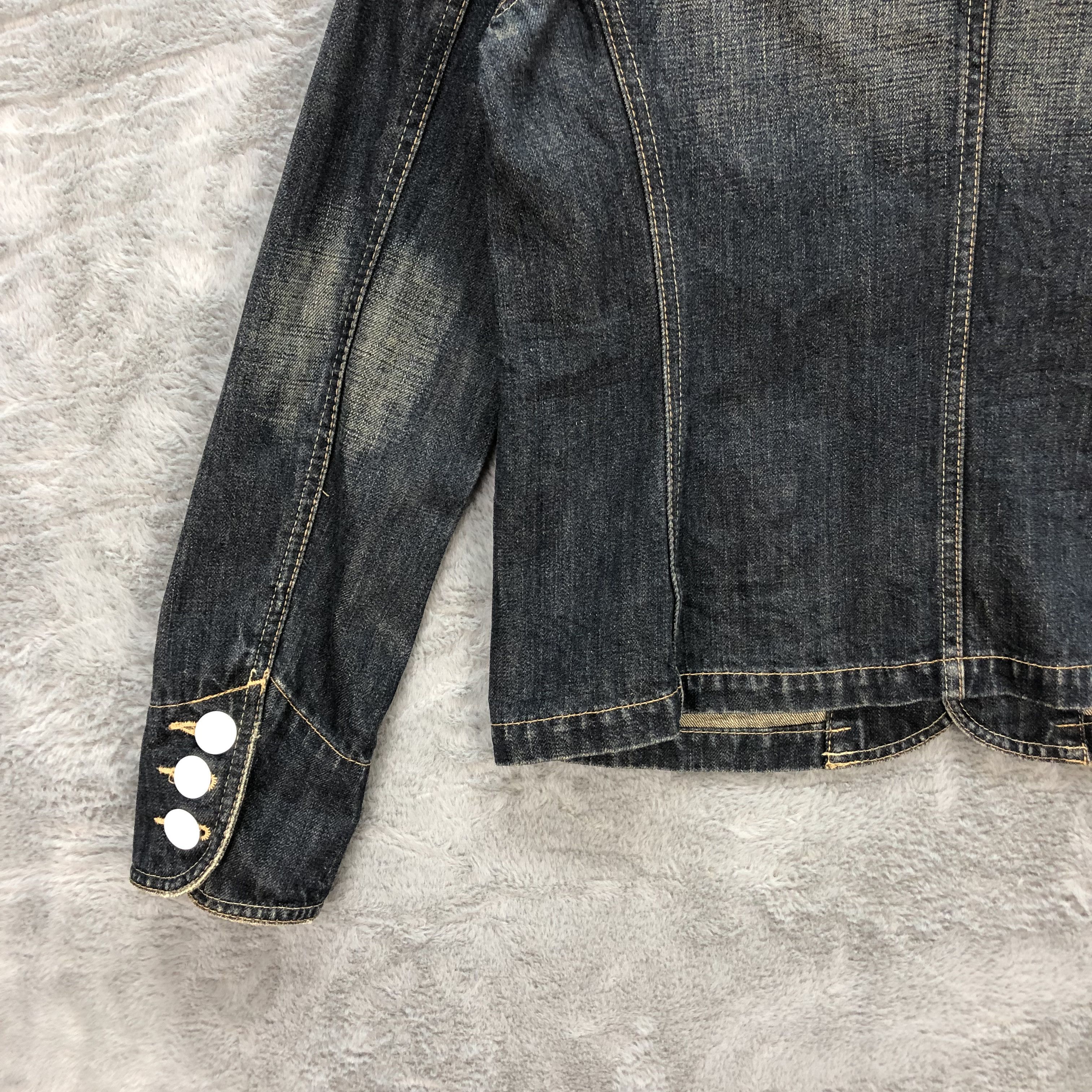 Levi's LEVIS 78571 DENIM JACKET DARK BLUE WASHED #6321-60 Size M / US 6-8 / IT 42-44 - 13 Thumbnail