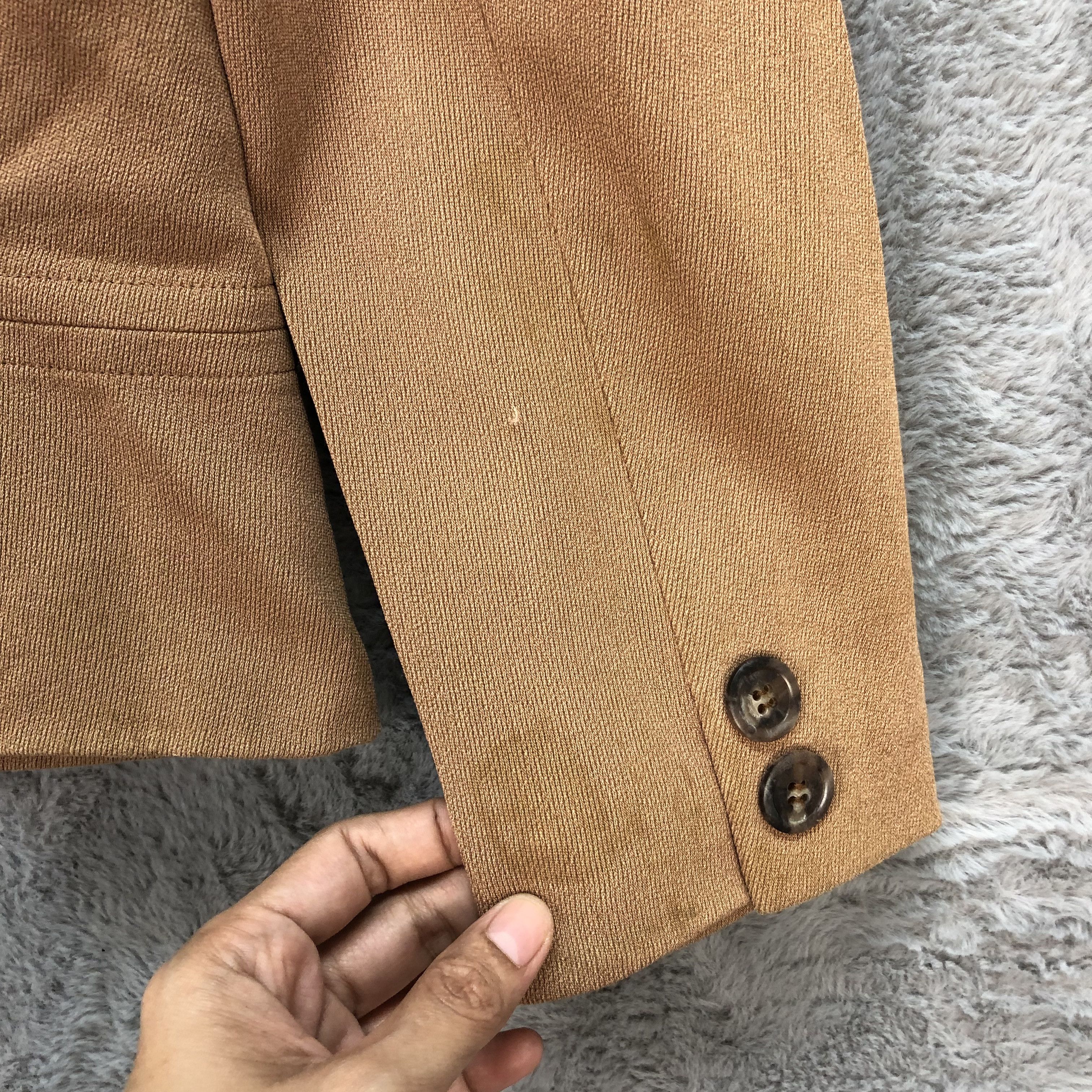 Nina Ricci NINA RICCI CROPPED JACKET / BROWN SUITS JACKET #6323-60 Size S / US 4 / IT 40 - 17 Thumbnail