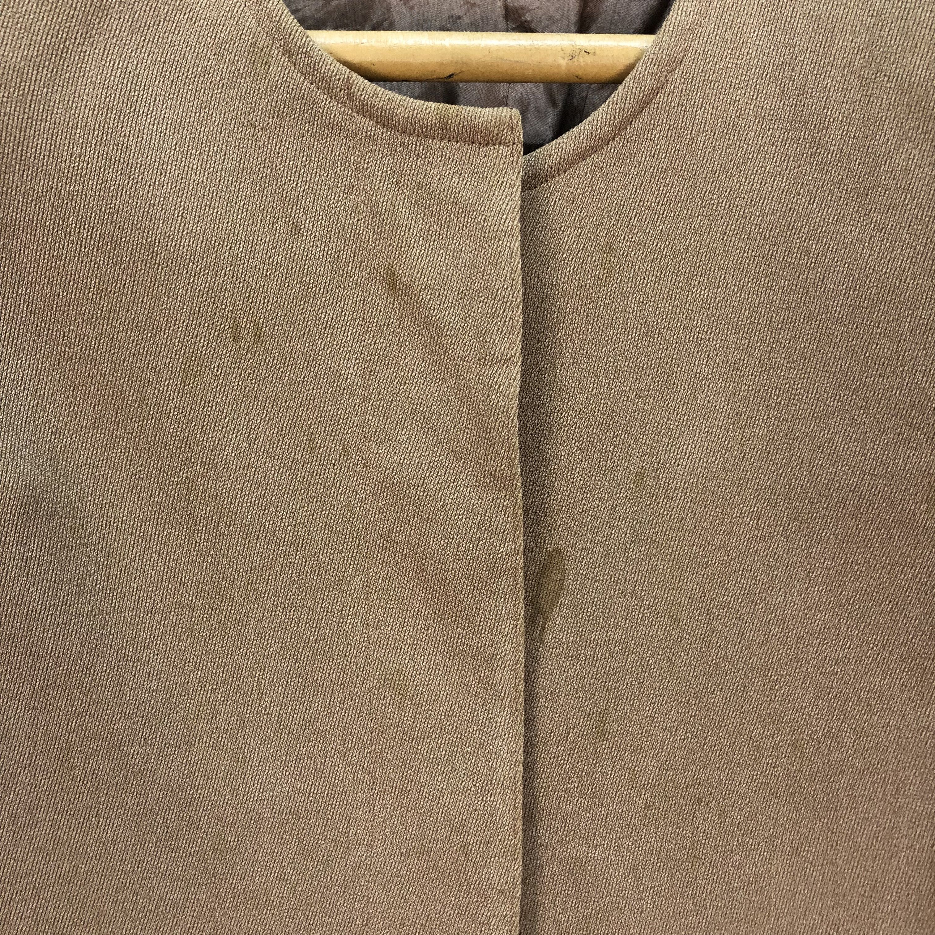 Nina Ricci NINA RICCI CROPPED JACKET / BROWN SUITS JACKET #6323-60 Size S / US 4 / IT 40 - 3 Thumbnail