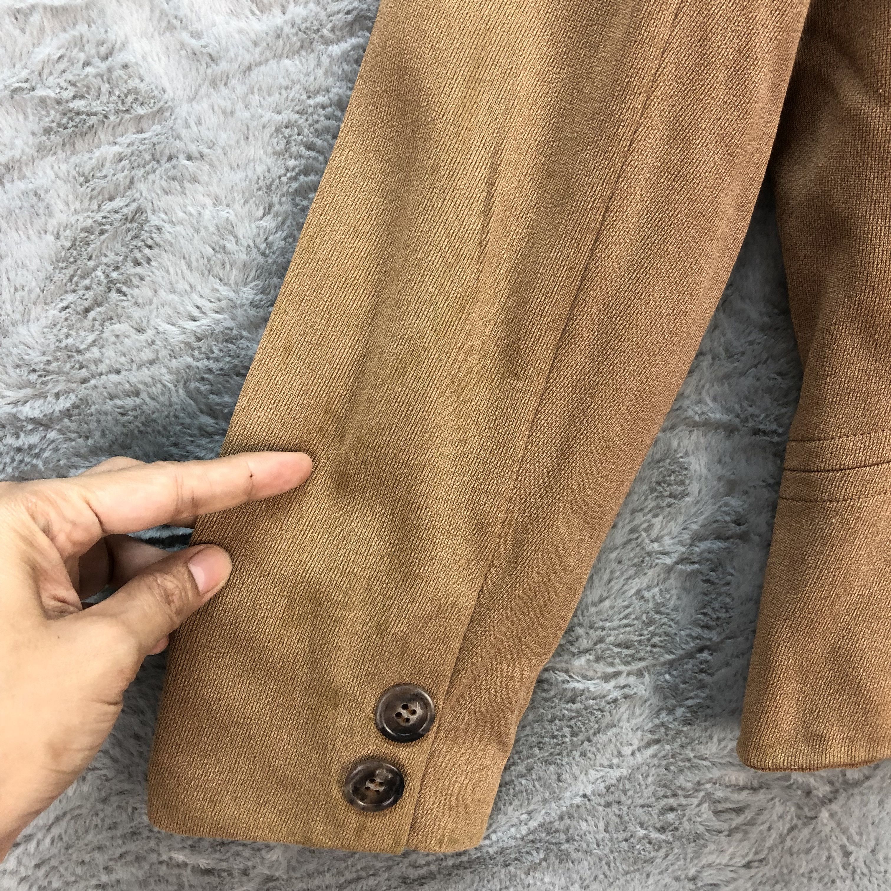 Nina Ricci NINA RICCI CROPPED JACKET / BROWN SUITS JACKET #6323-60 Size S / US 4 / IT 40 - 14 Thumbnail