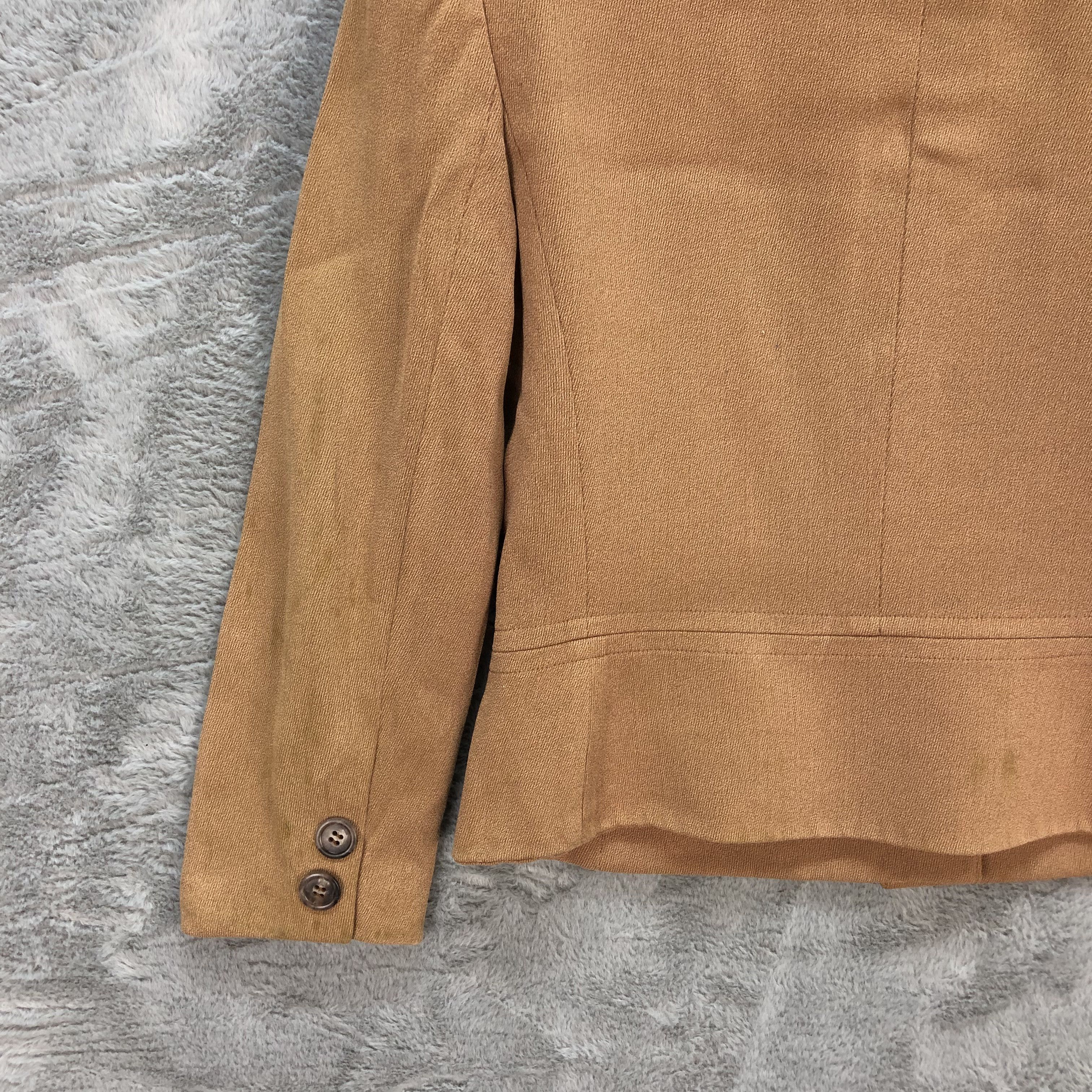 Nina Ricci NINA RICCI CROPPED JACKET / BROWN SUITS JACKET #6323-60 Size S / US 4 / IT 40 - 13 Thumbnail