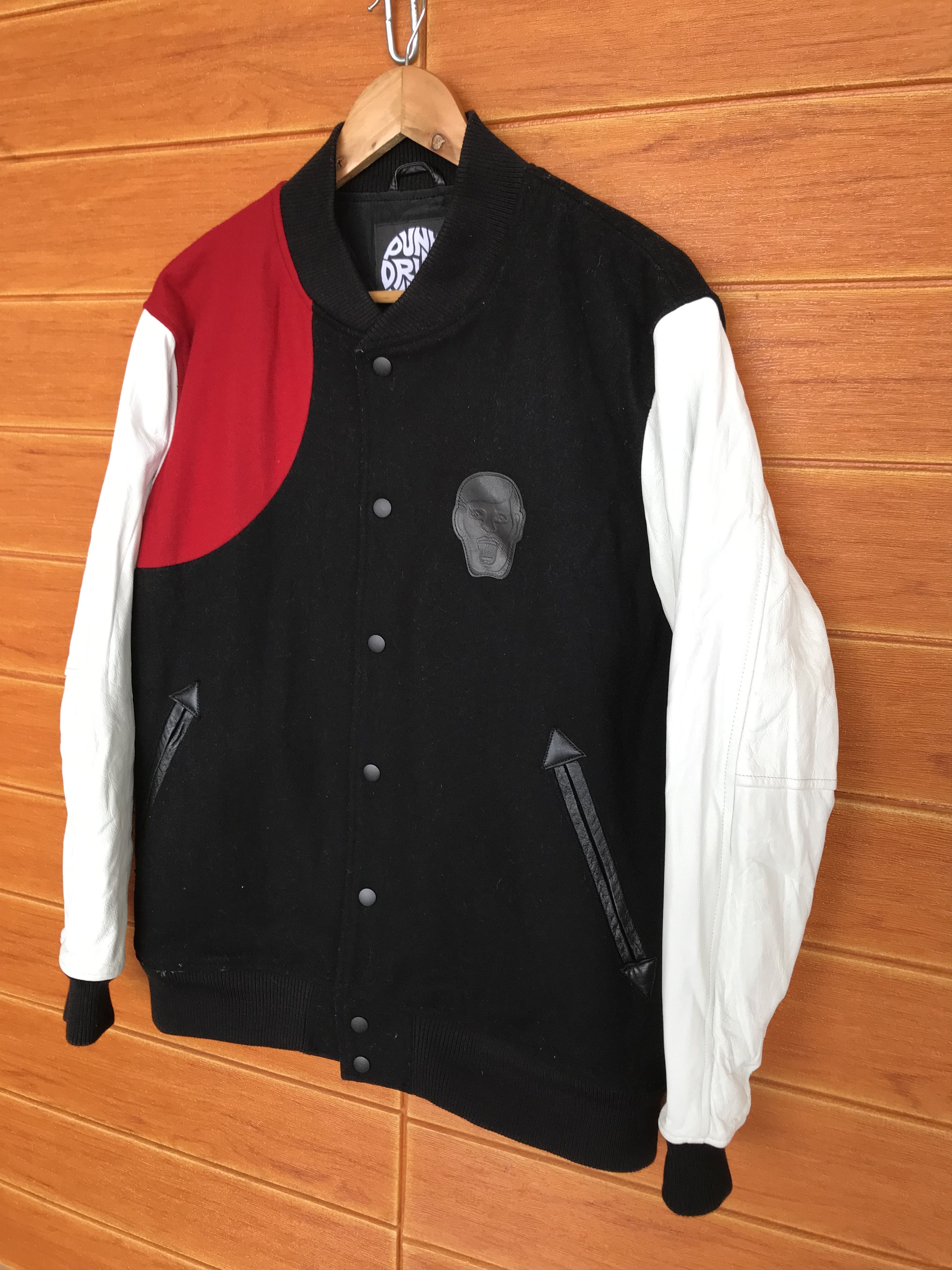 Japanese Brand Punk Drunkers Varsity Jacket Size US L / EU 52-54 / 3 - 8 Thumbnail